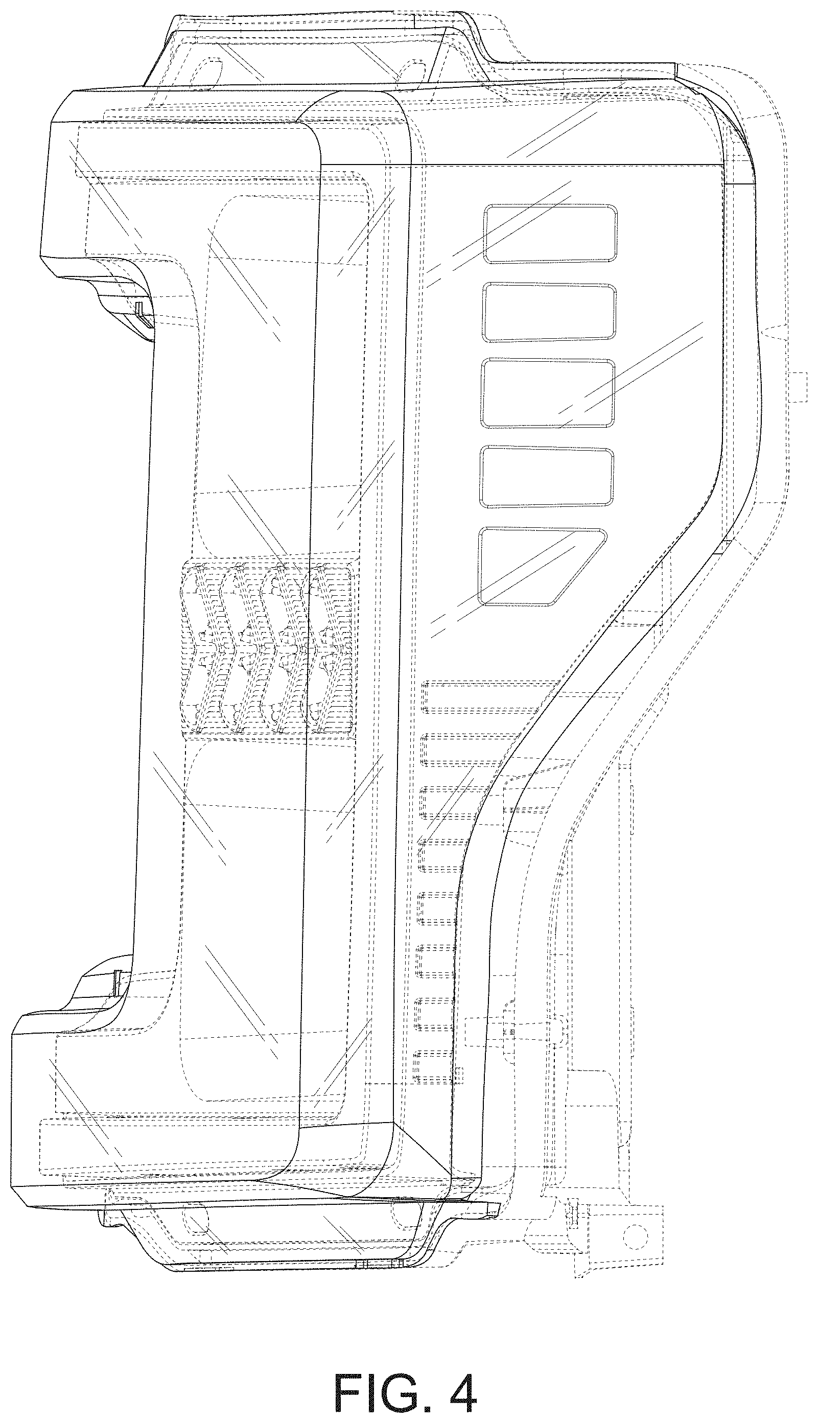 Patent USD1002088 Figure 4 – Automotive lamp