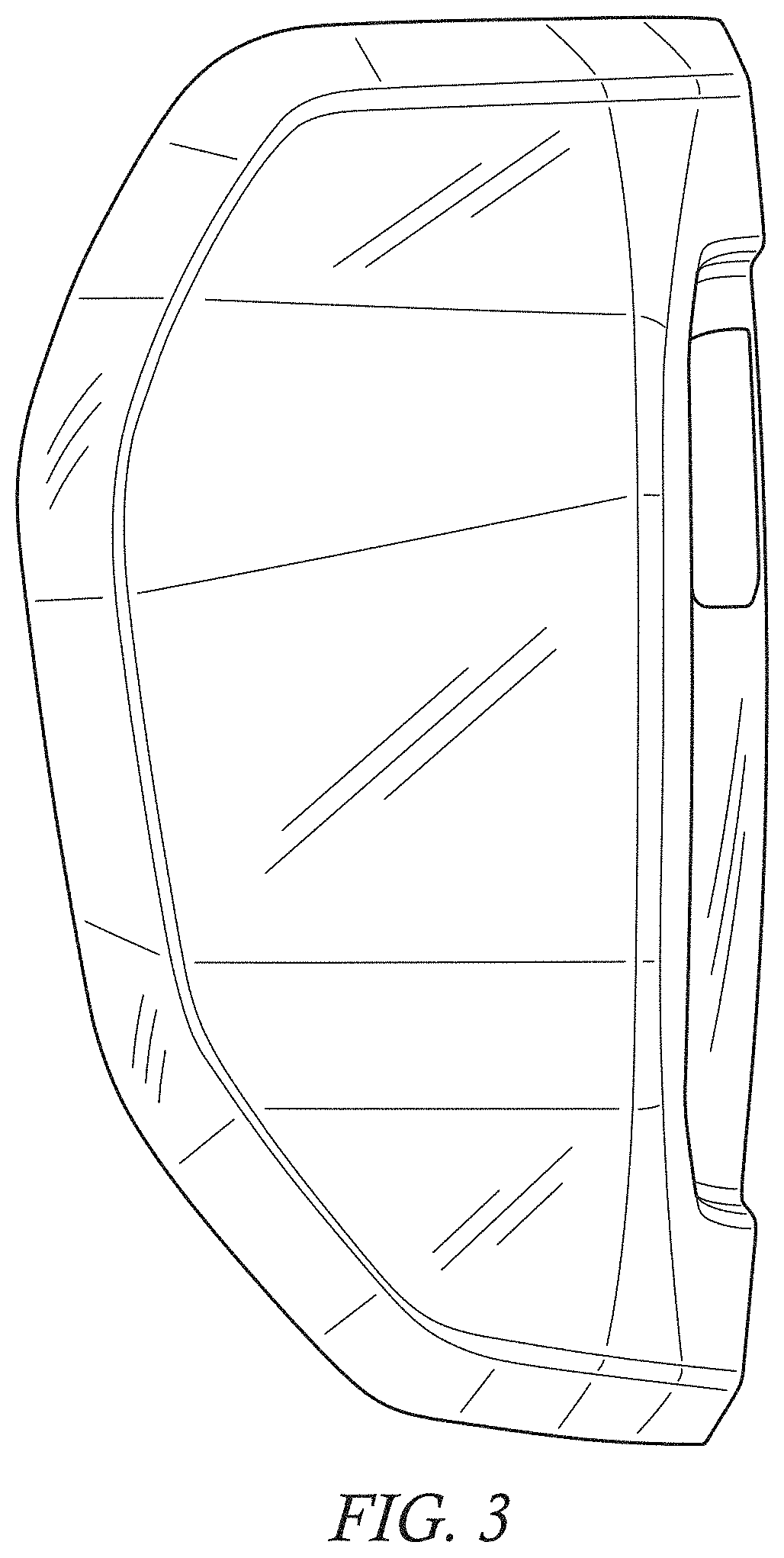 Patent USD1002089 Figure 3 – Vehicle taillamp