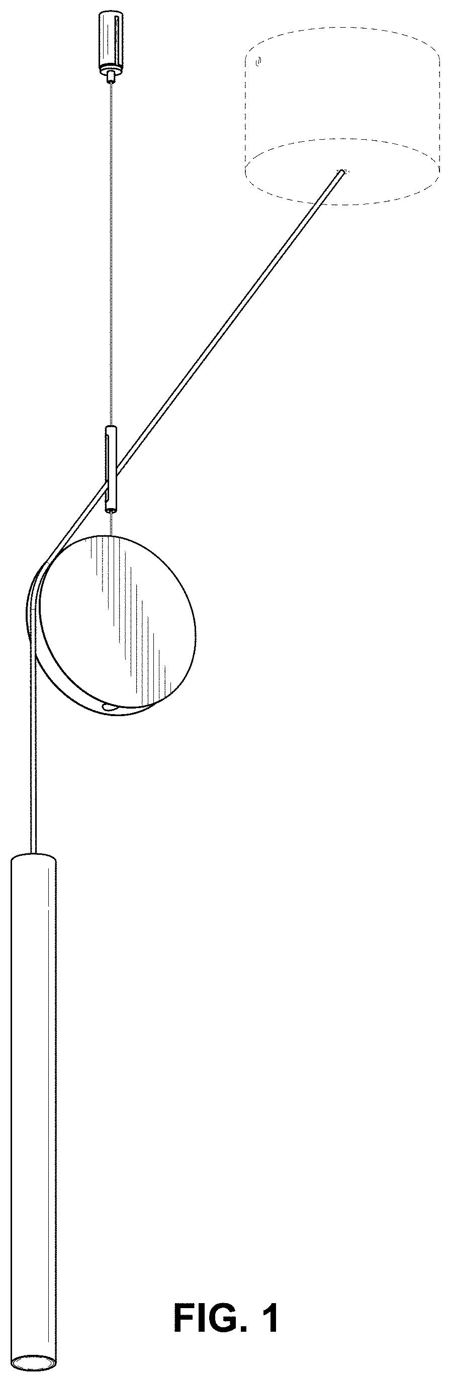 Patent USD1002090 Figure 1 – Lamp