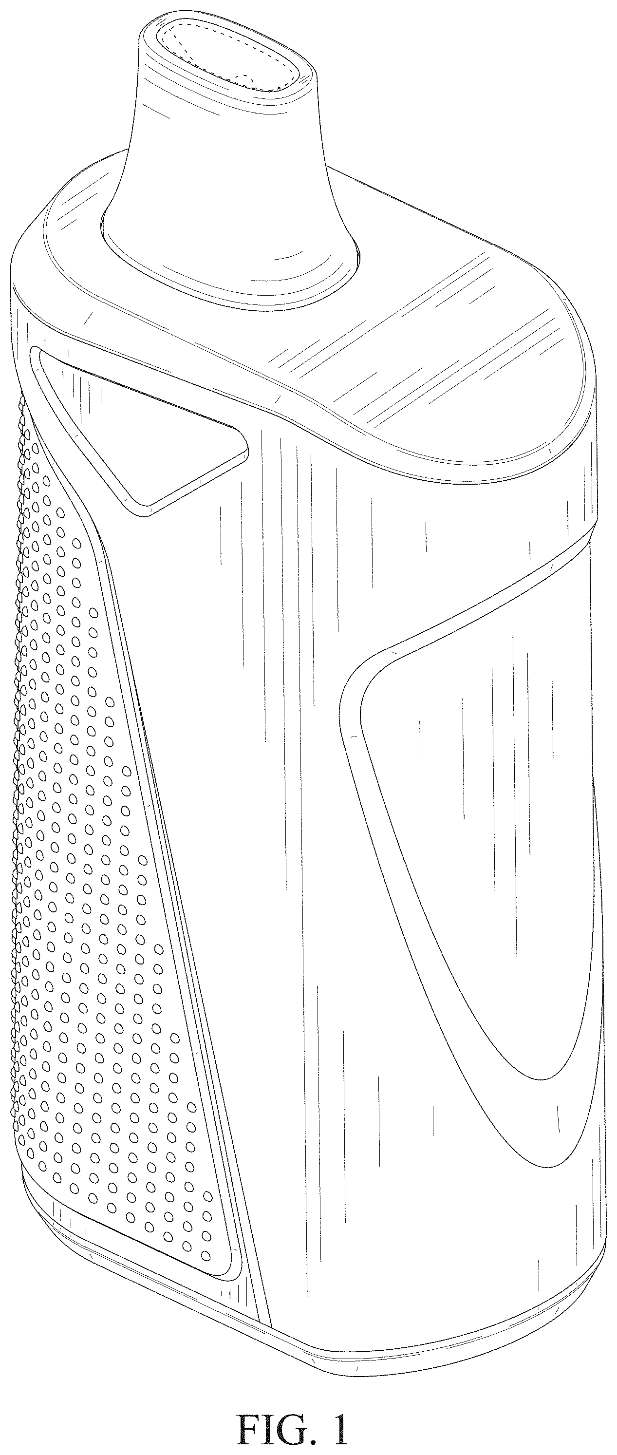 Patent USD1002096 Figure 1 – Electronic atomizing device