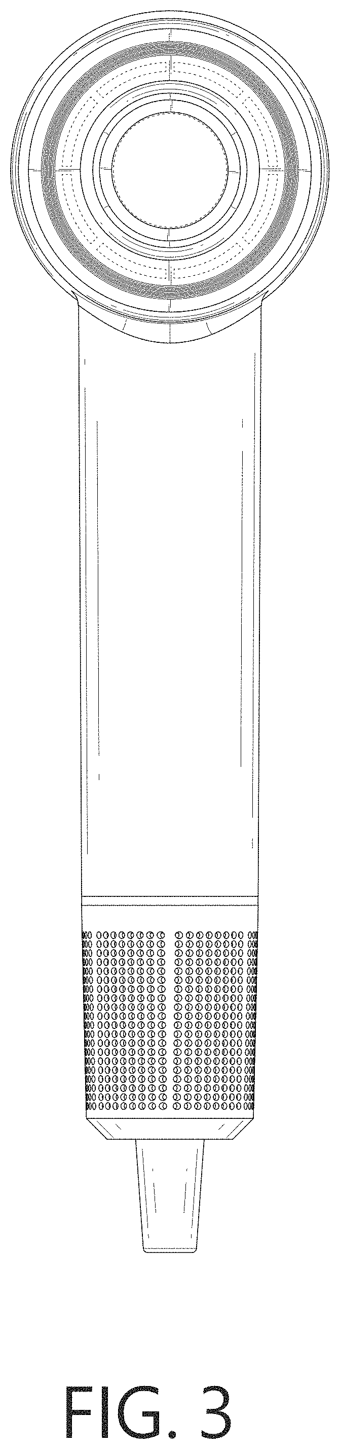 Patent USD1002102 Figure 3 – Hair dryer