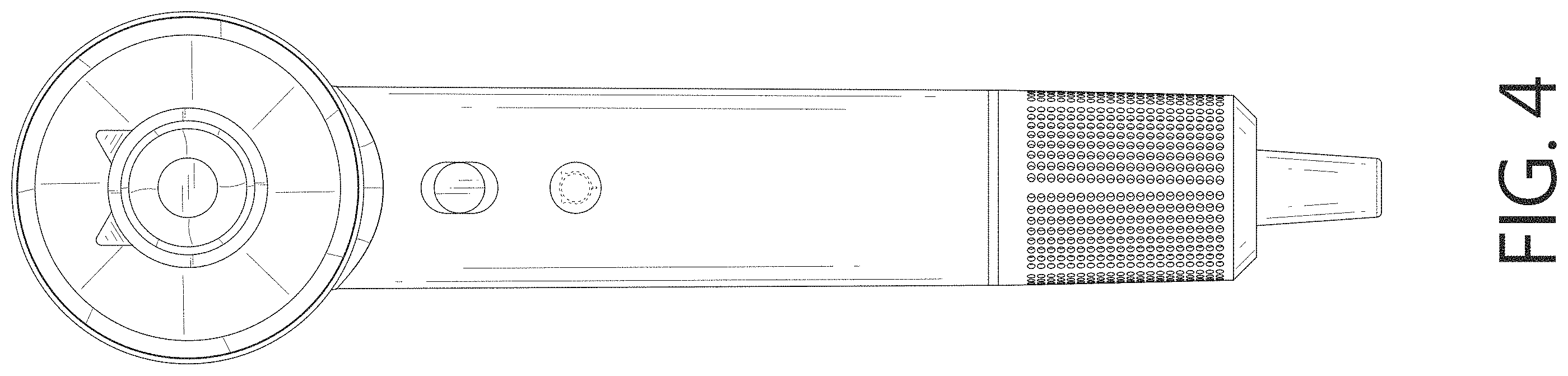 Patent USD1002102 Figure 4 – Hair dryer