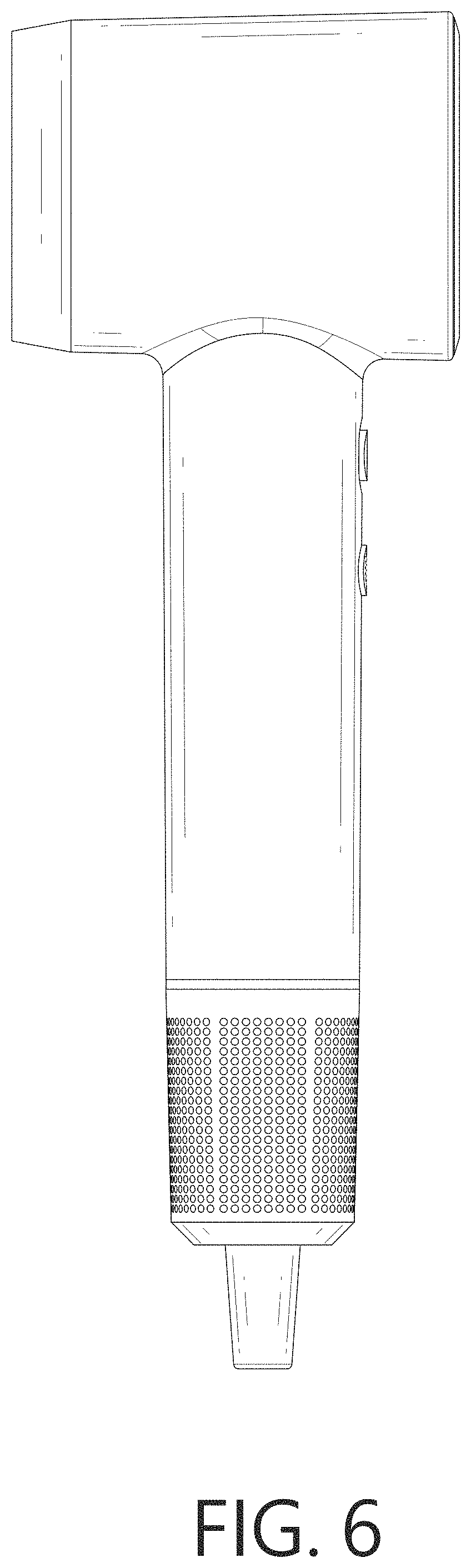Patent USD1002102 Figure 6 – Hair dryer