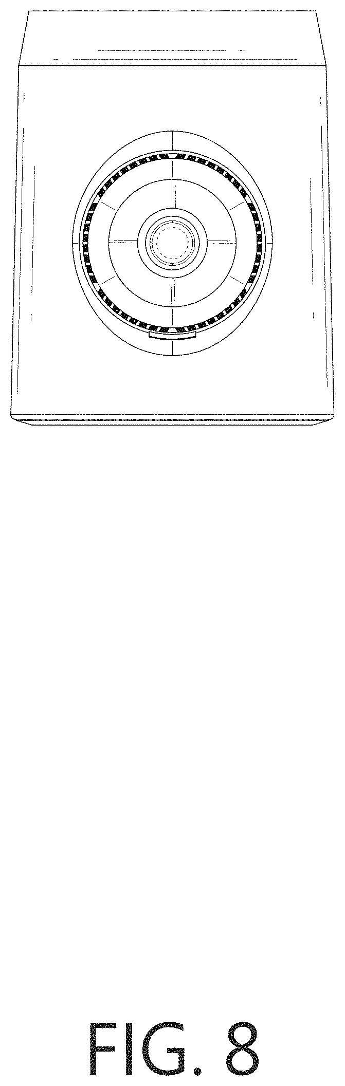 Patent USD1002102 Figure 8 – Hair dryer