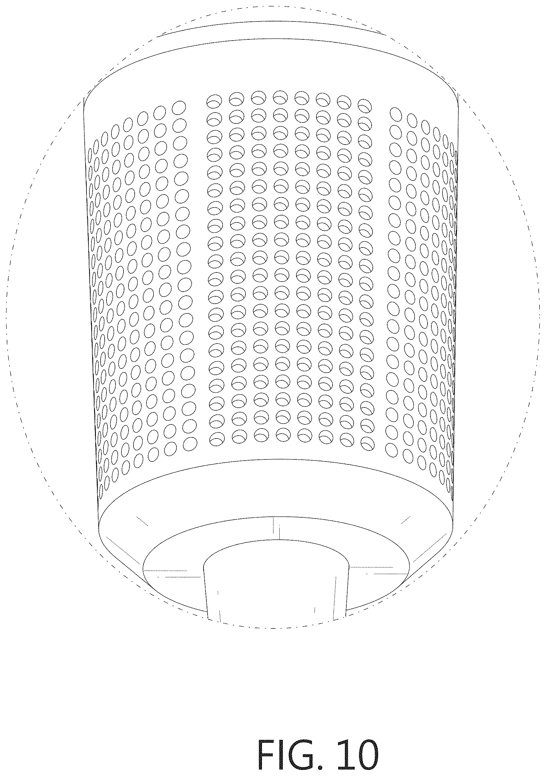 Patent USD1002102 Figure 10 – Hair dryer