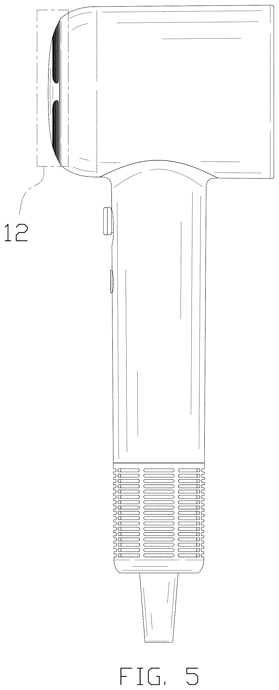 Patent USD1002103 Figure 5 – Hair dryer