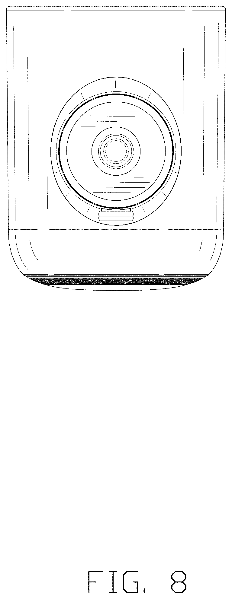 Patent USD1002103 Figure 8 – Hair dryer