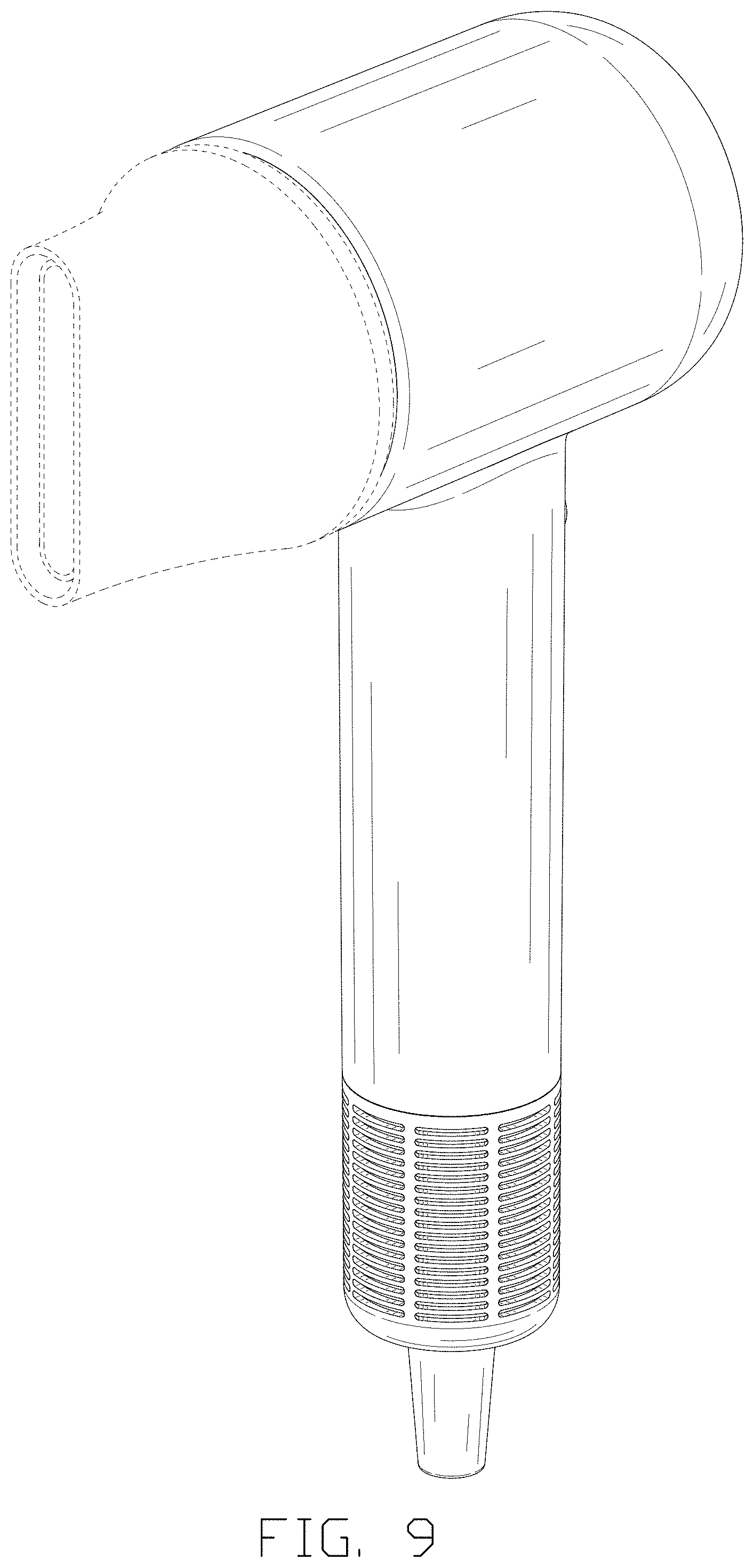 Patent USD1002103 Figure 9 – Hair dryer