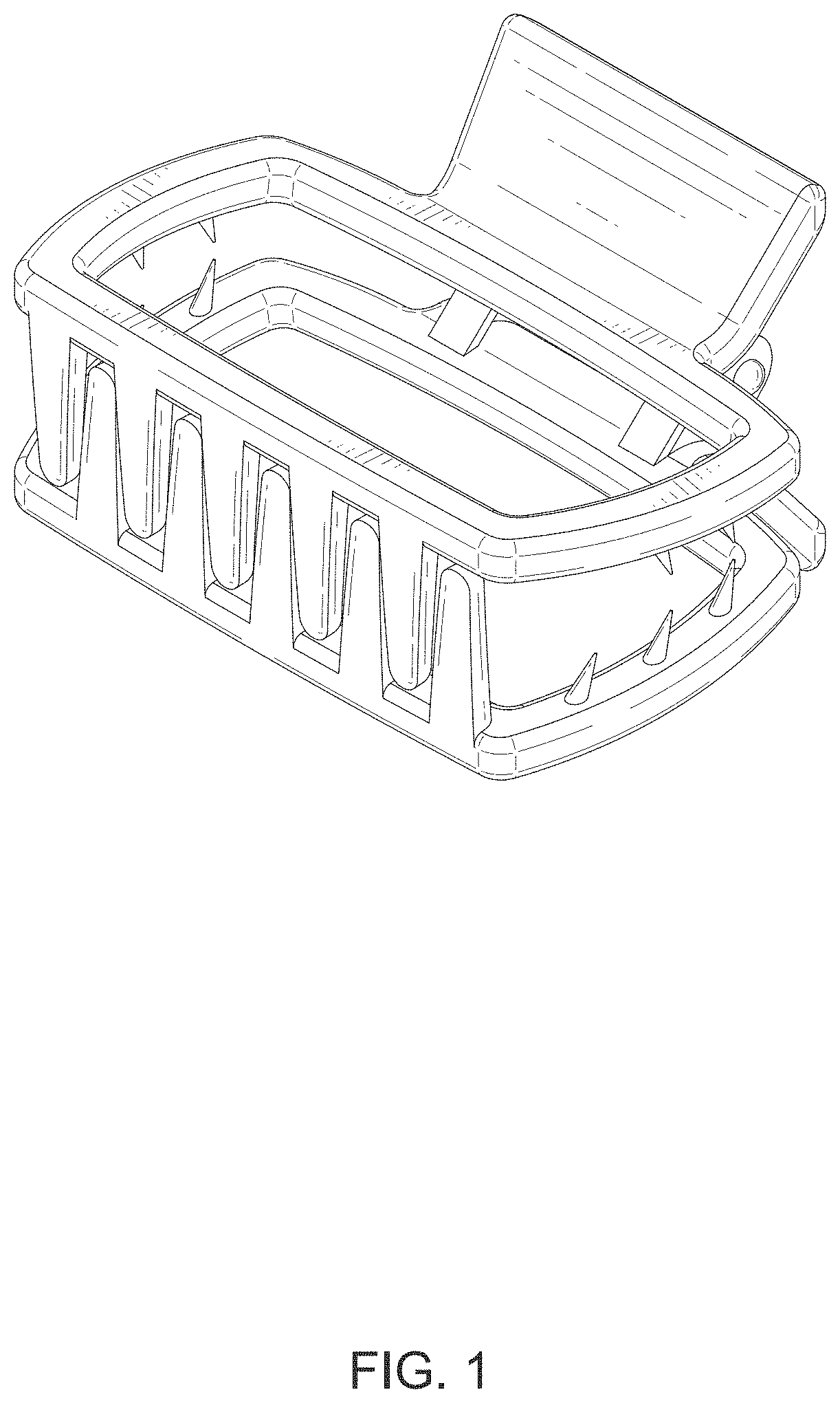 Patent USD1002104 Figure 1 – Hair clip