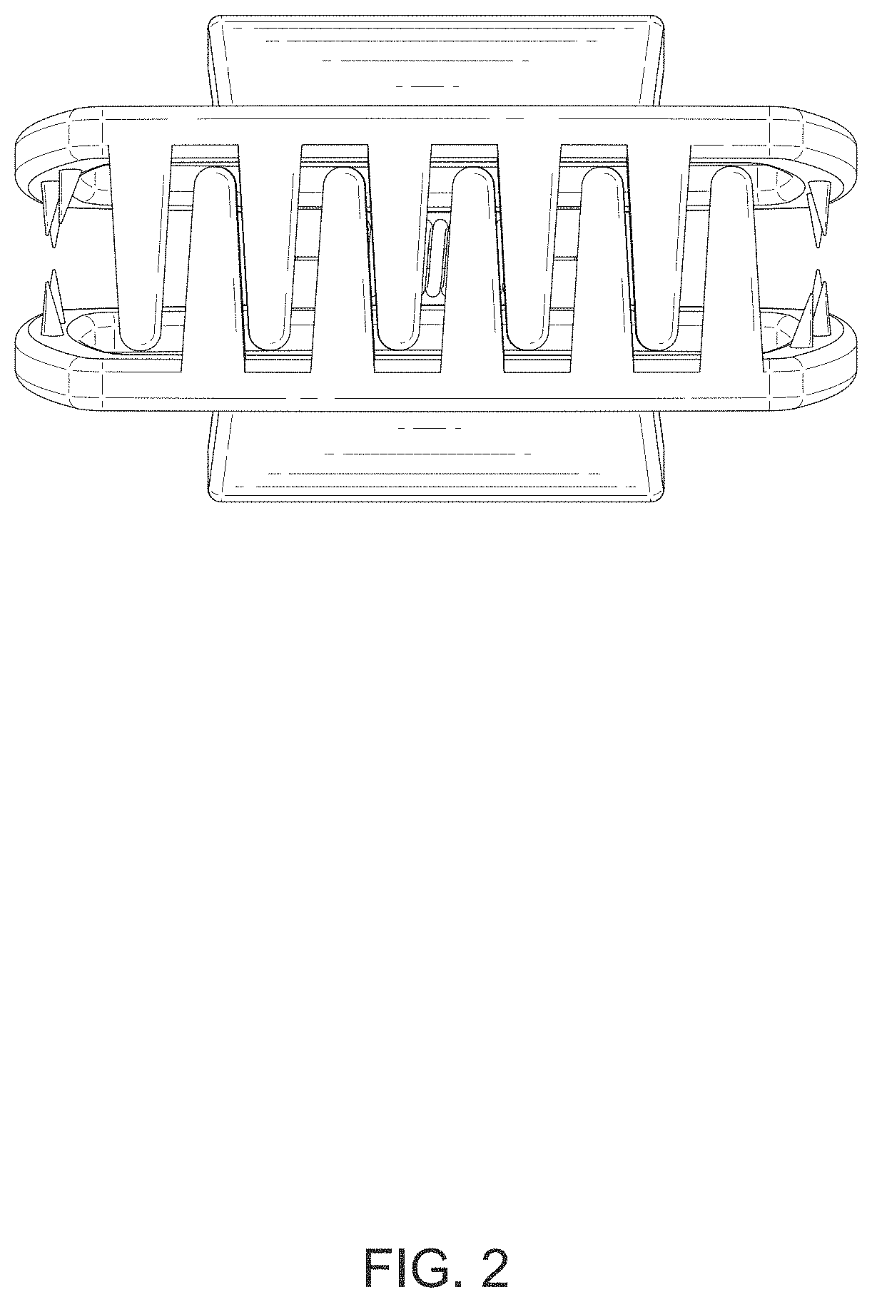 Patent USD1002104 Figure 2 – Hair clip