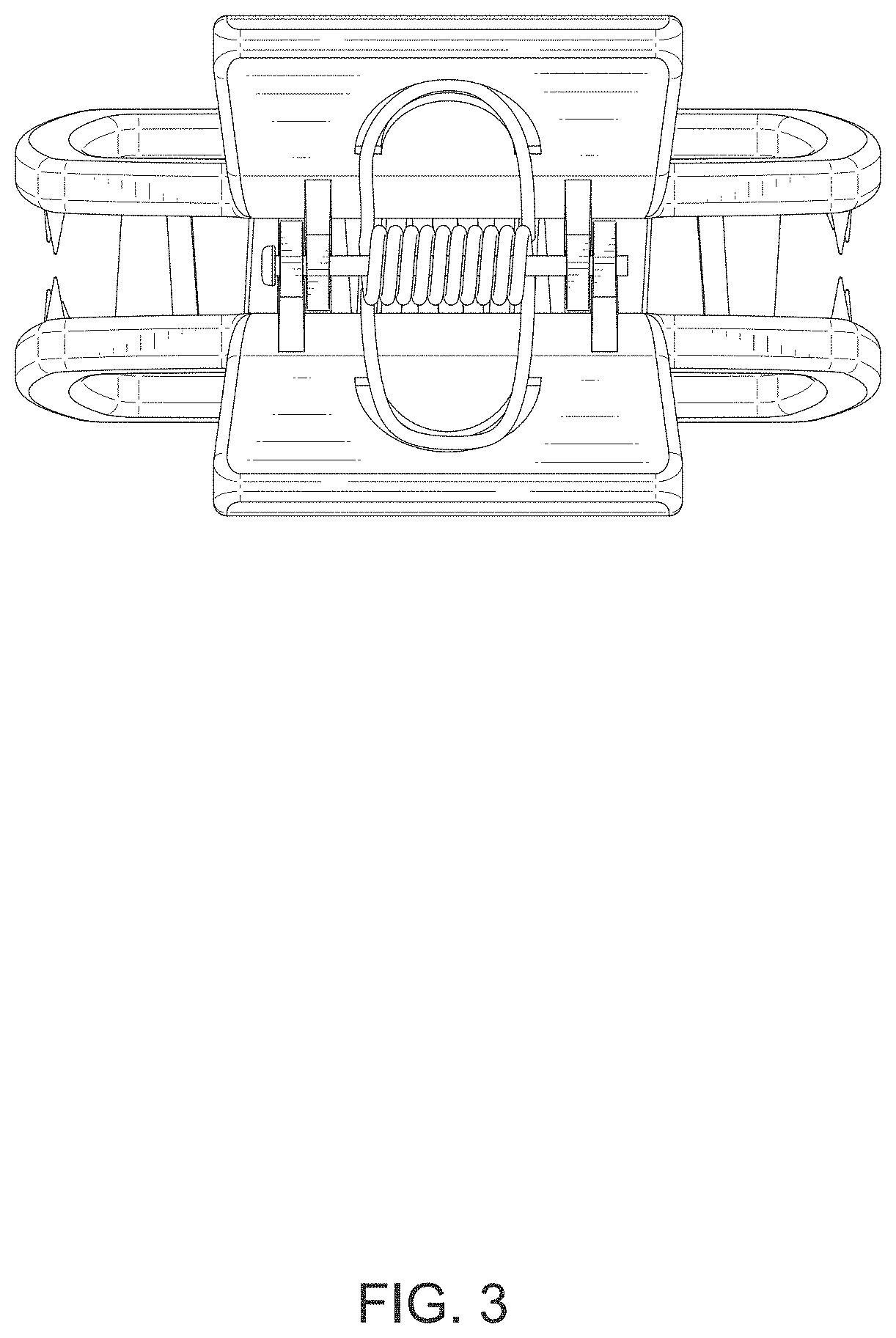 Patent USD1002104 Figure 3 – Hair clip
