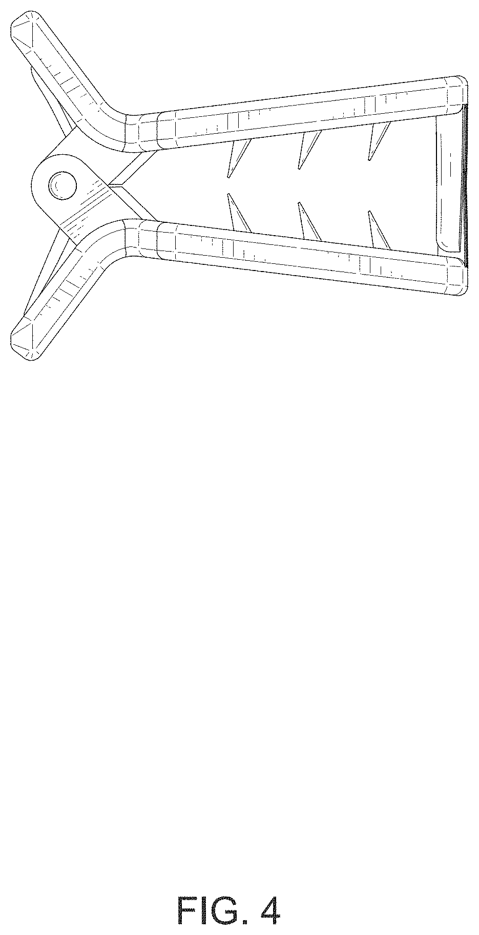Patent USD1002104 Figure 4 – Hair clip