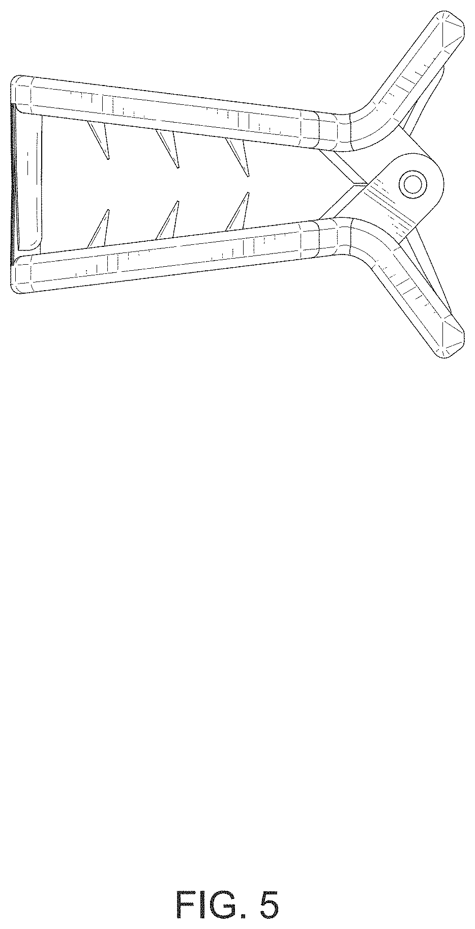 Patent USD1002104 Figure 5 – Hair clip