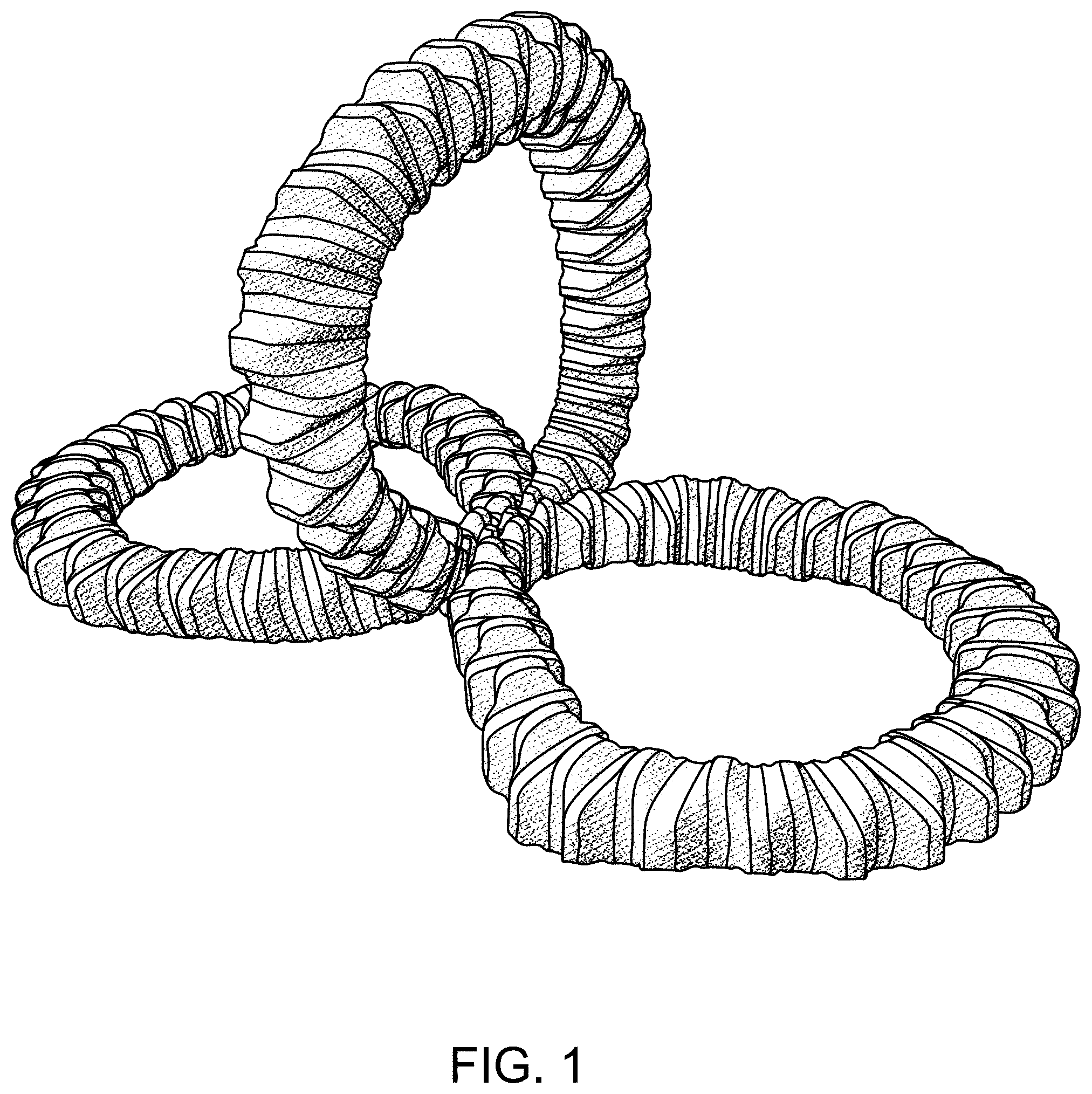 Patent USD1002105 Figure 1 – Hair tie