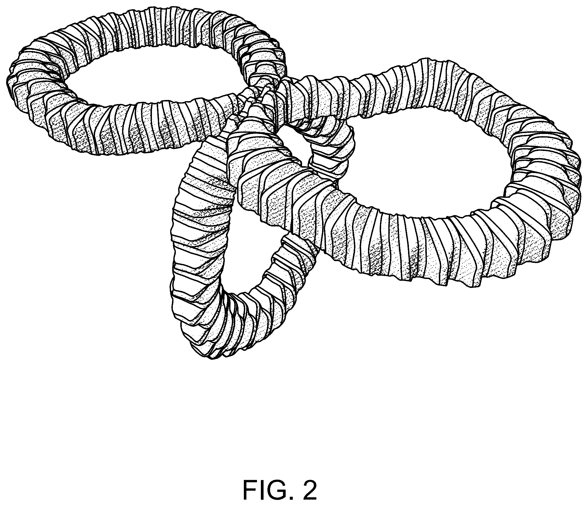 Patent USD1002105 Figure 2 – Hair tie