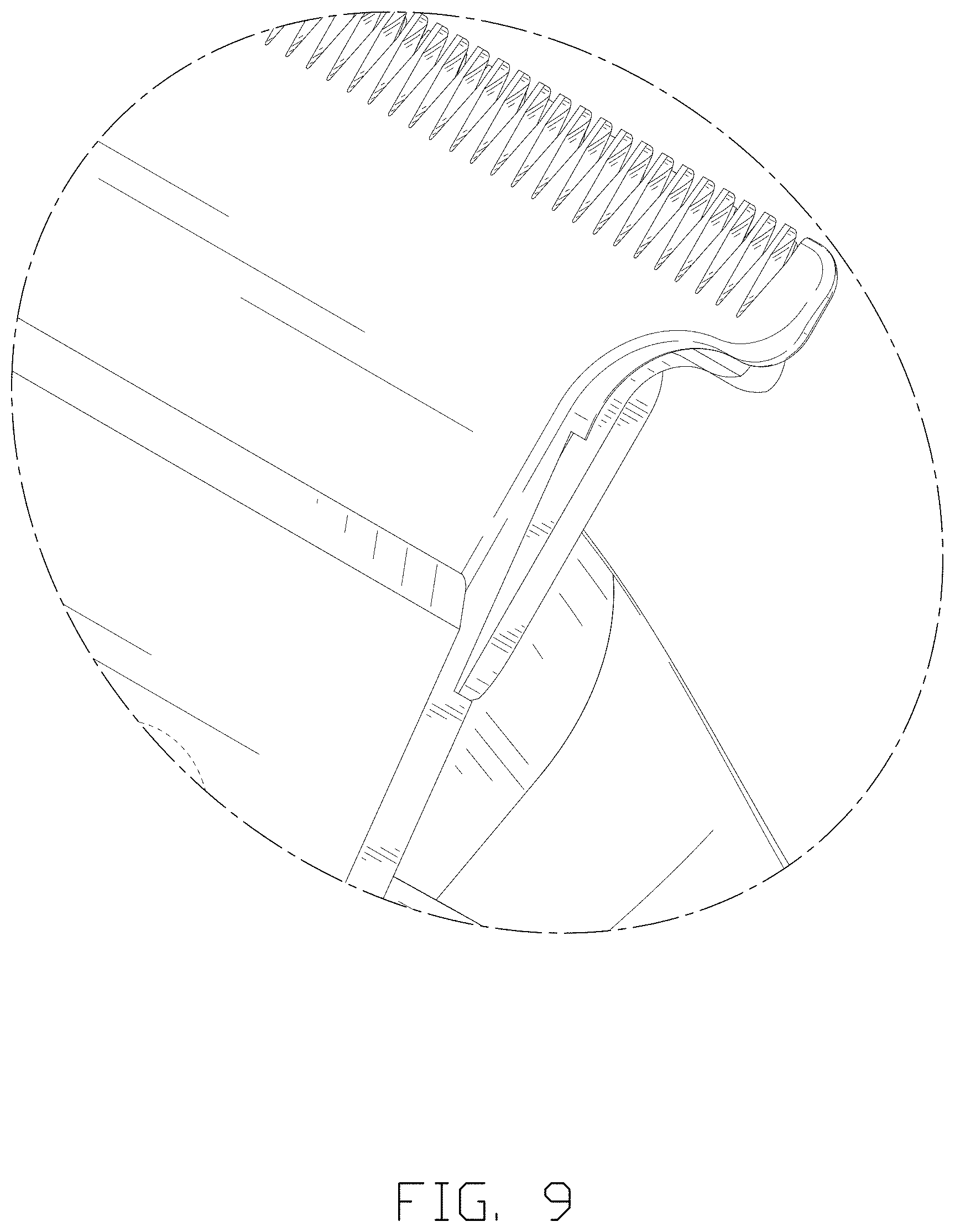 Patent USD1002106 Figure 9 – Combined hair trimmer with base
