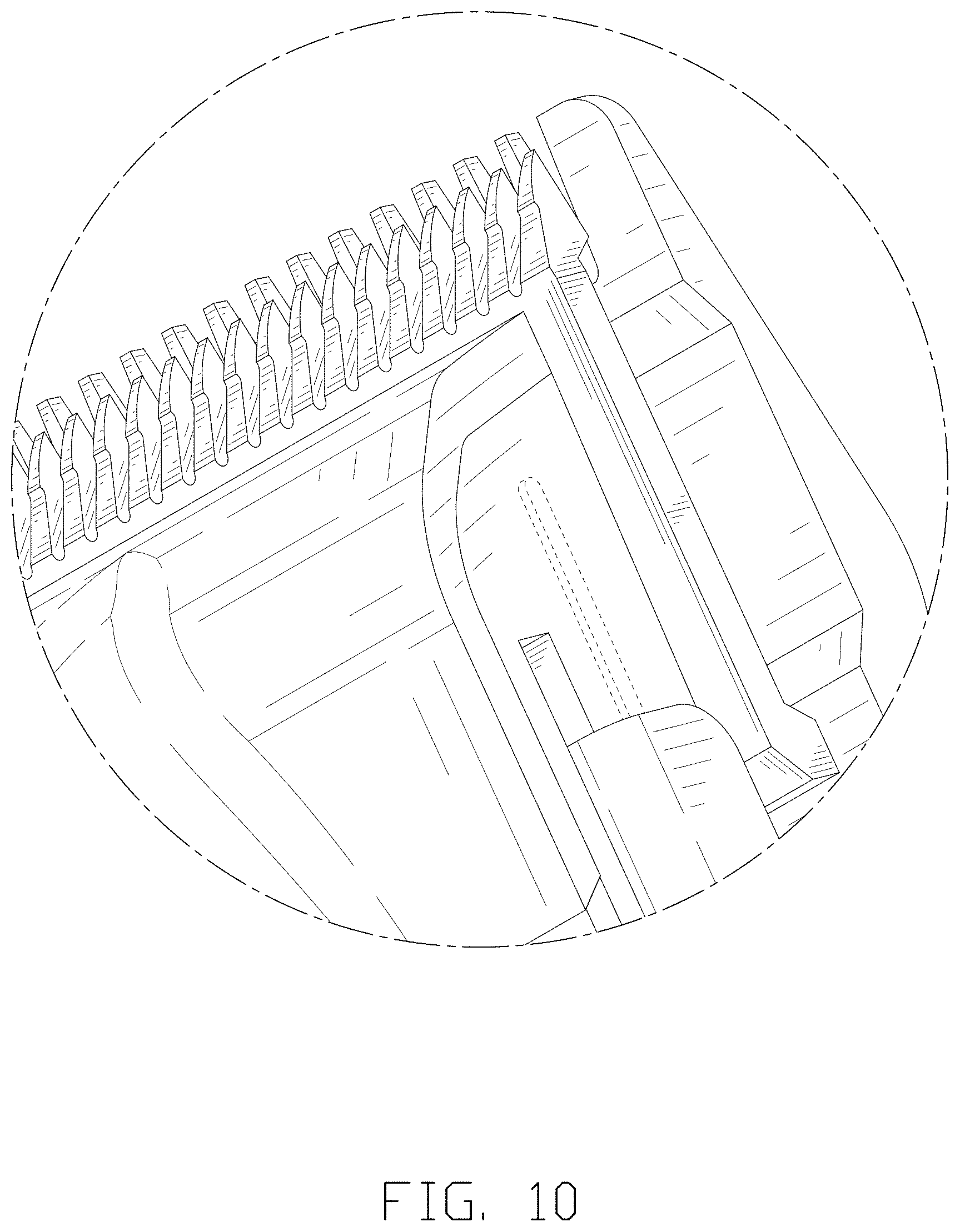 Patent USD1002107 Figure 10 – Combined hair clipper with base