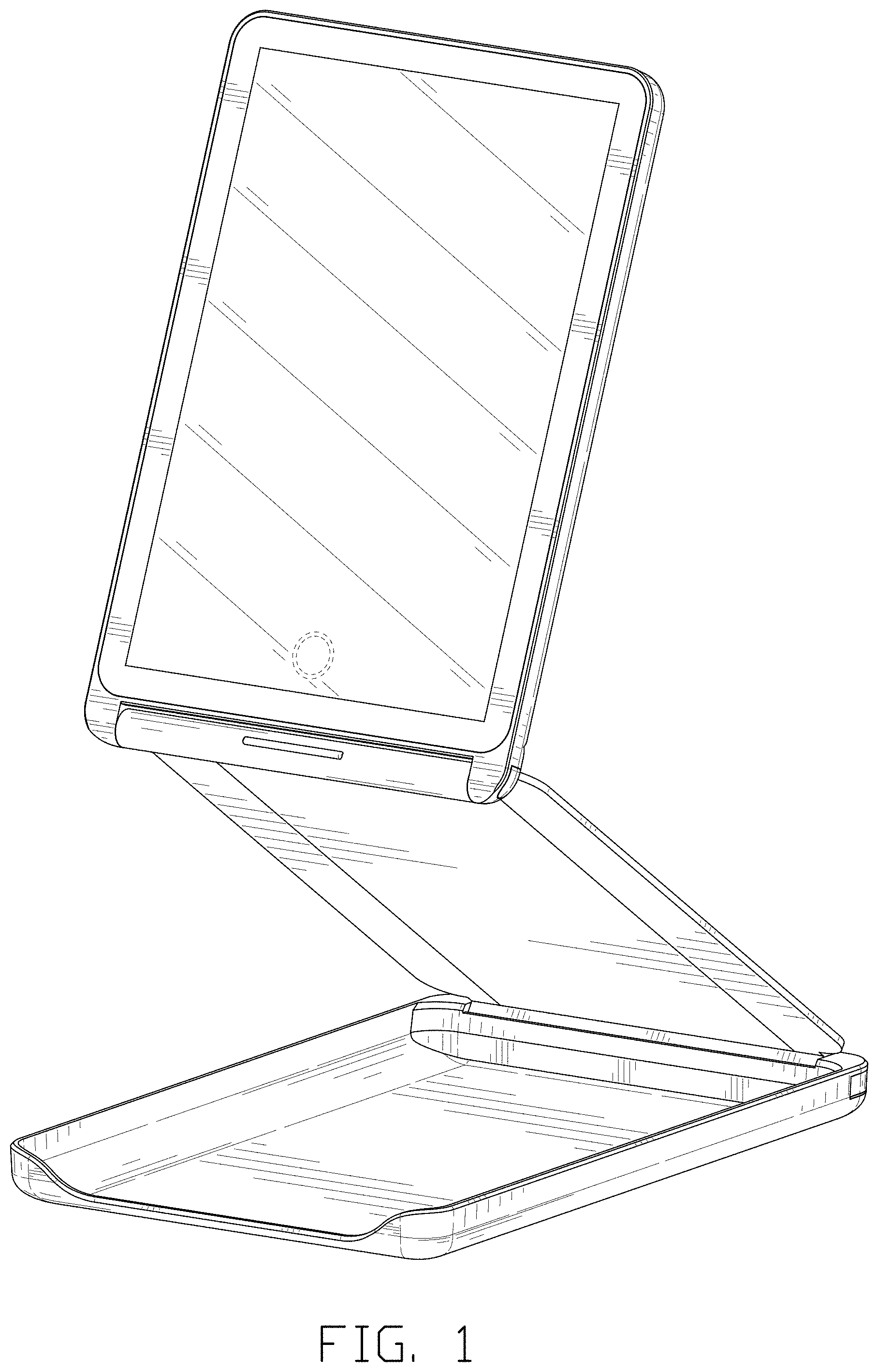 Patent USD1002108 Figure 1 – Mirror
