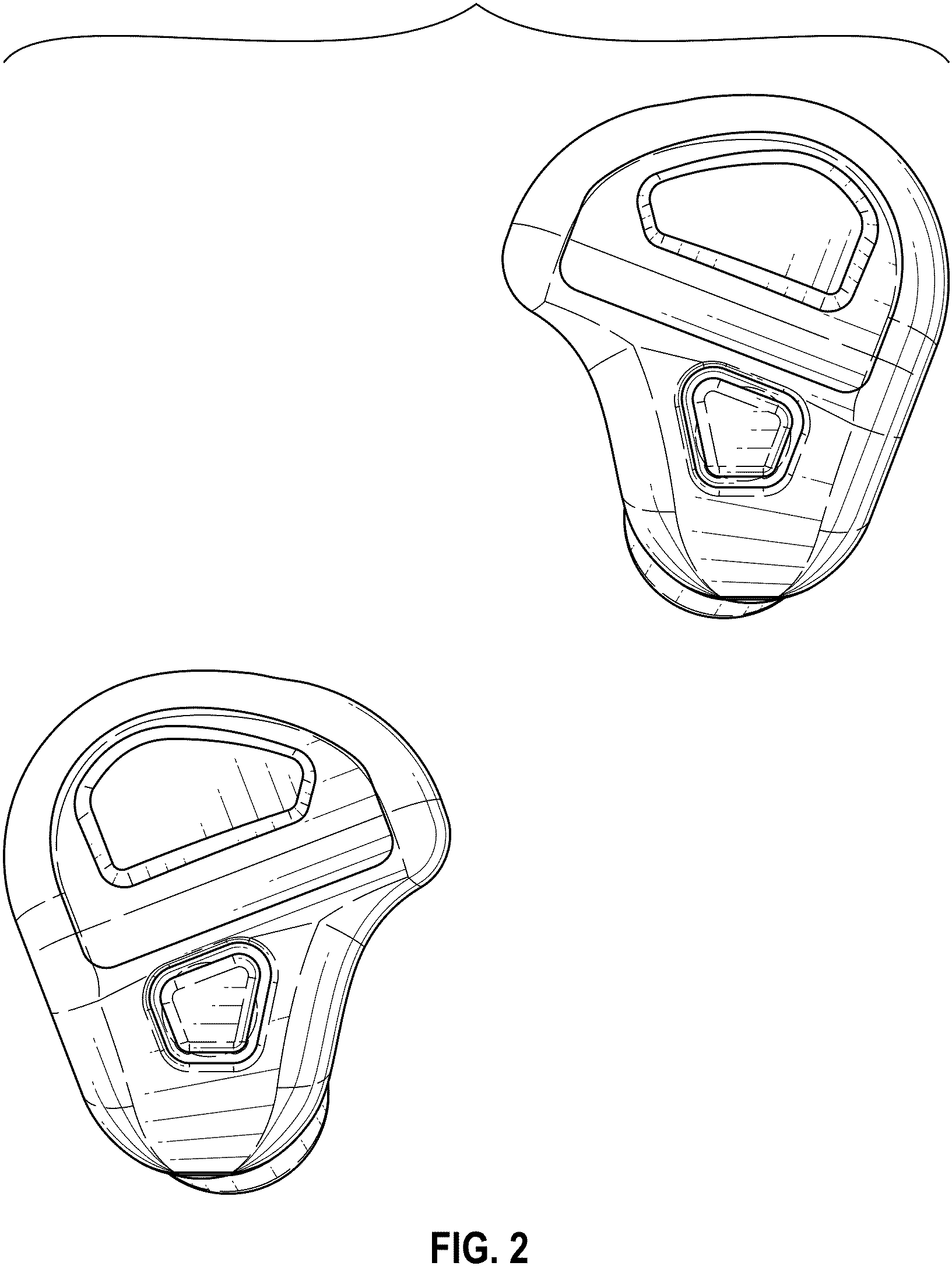 Patent USD1002114 Figure 2 – Pair of in-ear electronic hearing protectors
