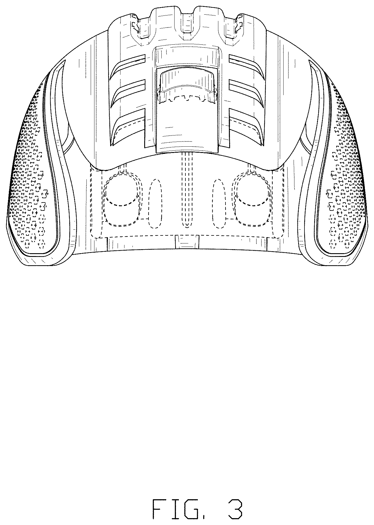 Patent USD1002115 Figure 3 – Protective liner