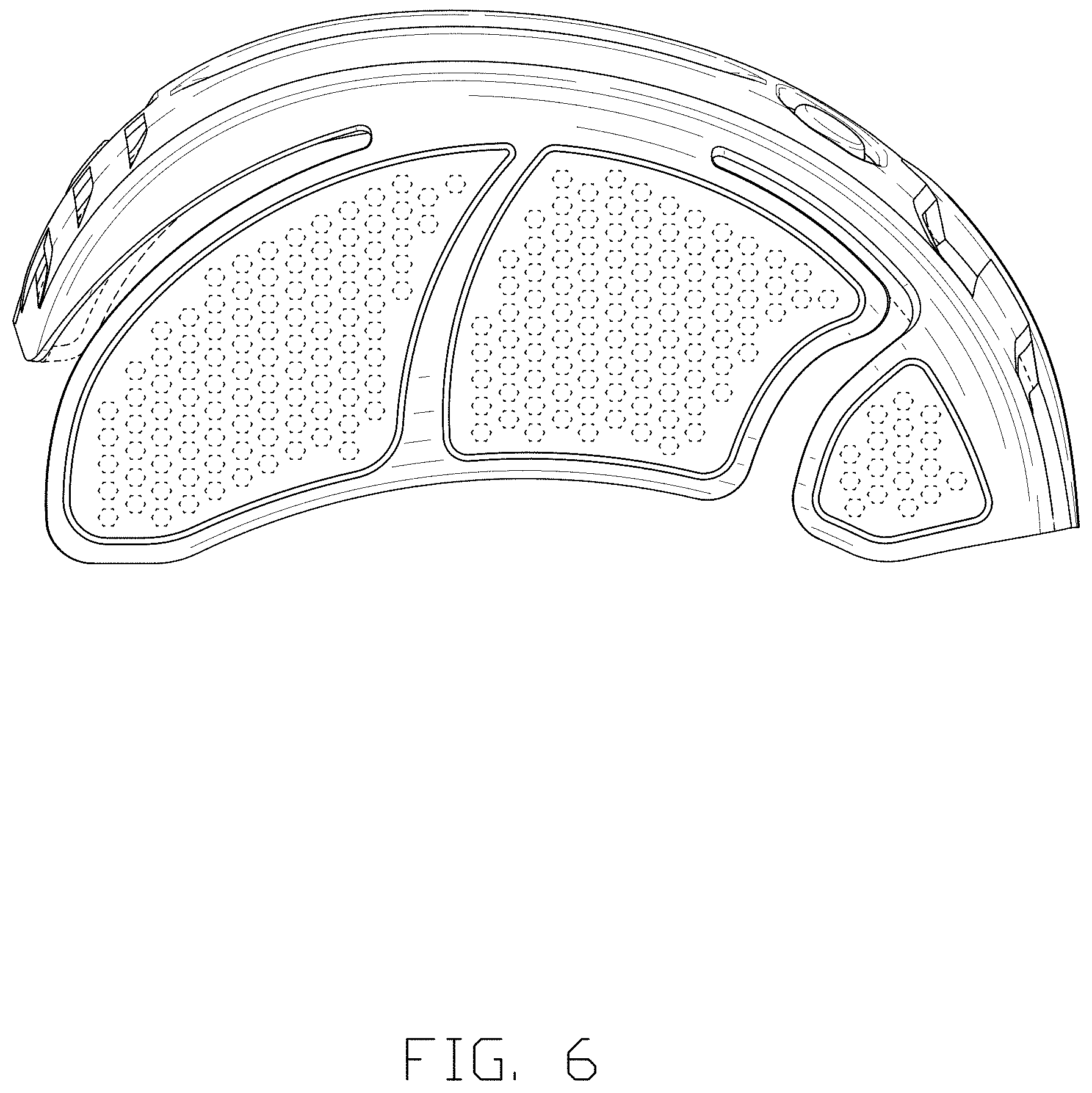 Patent USD1002115 Figure 6 – Protective liner