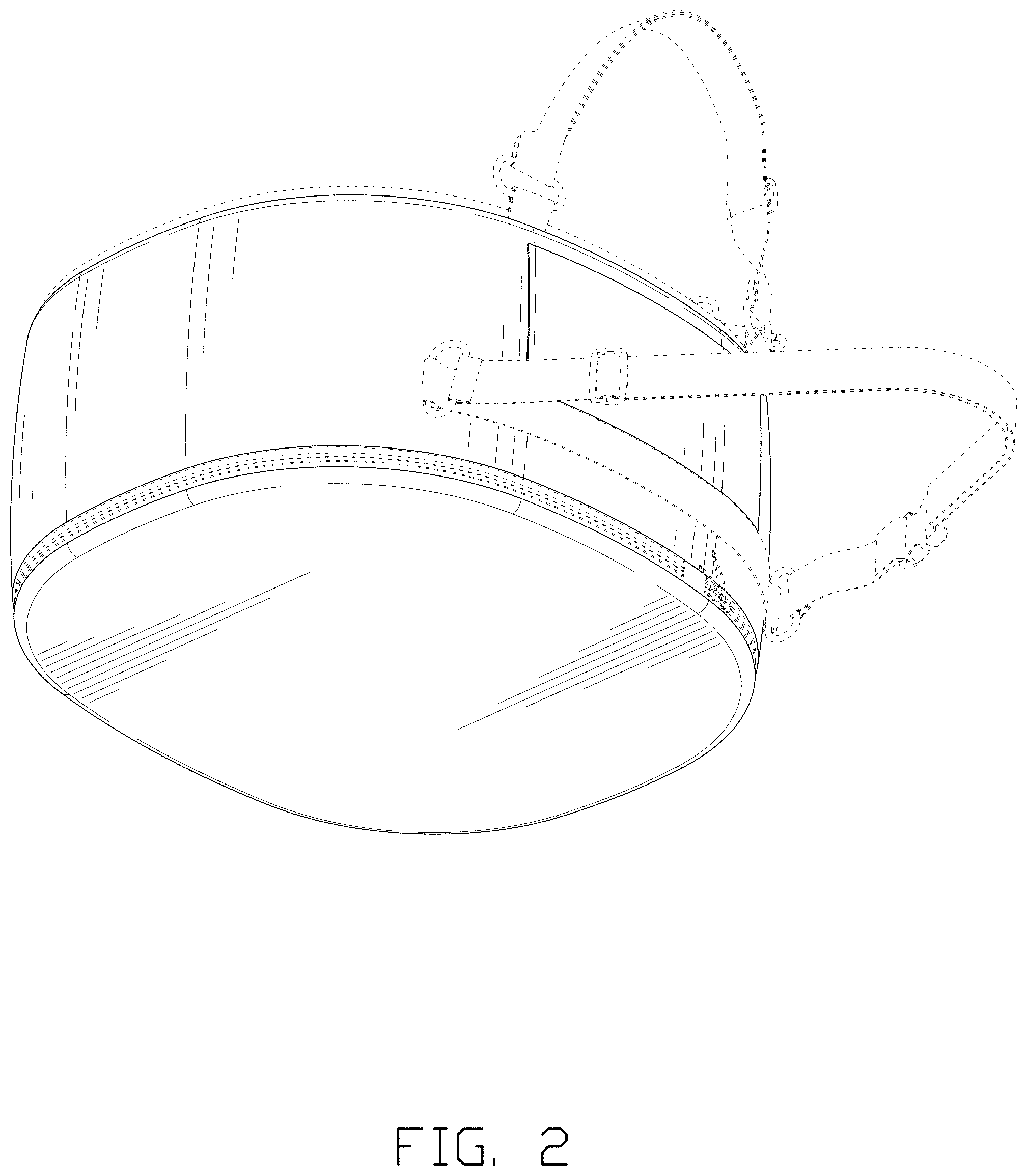 Patent USD1002117 Figure 2 – Dog car seat
