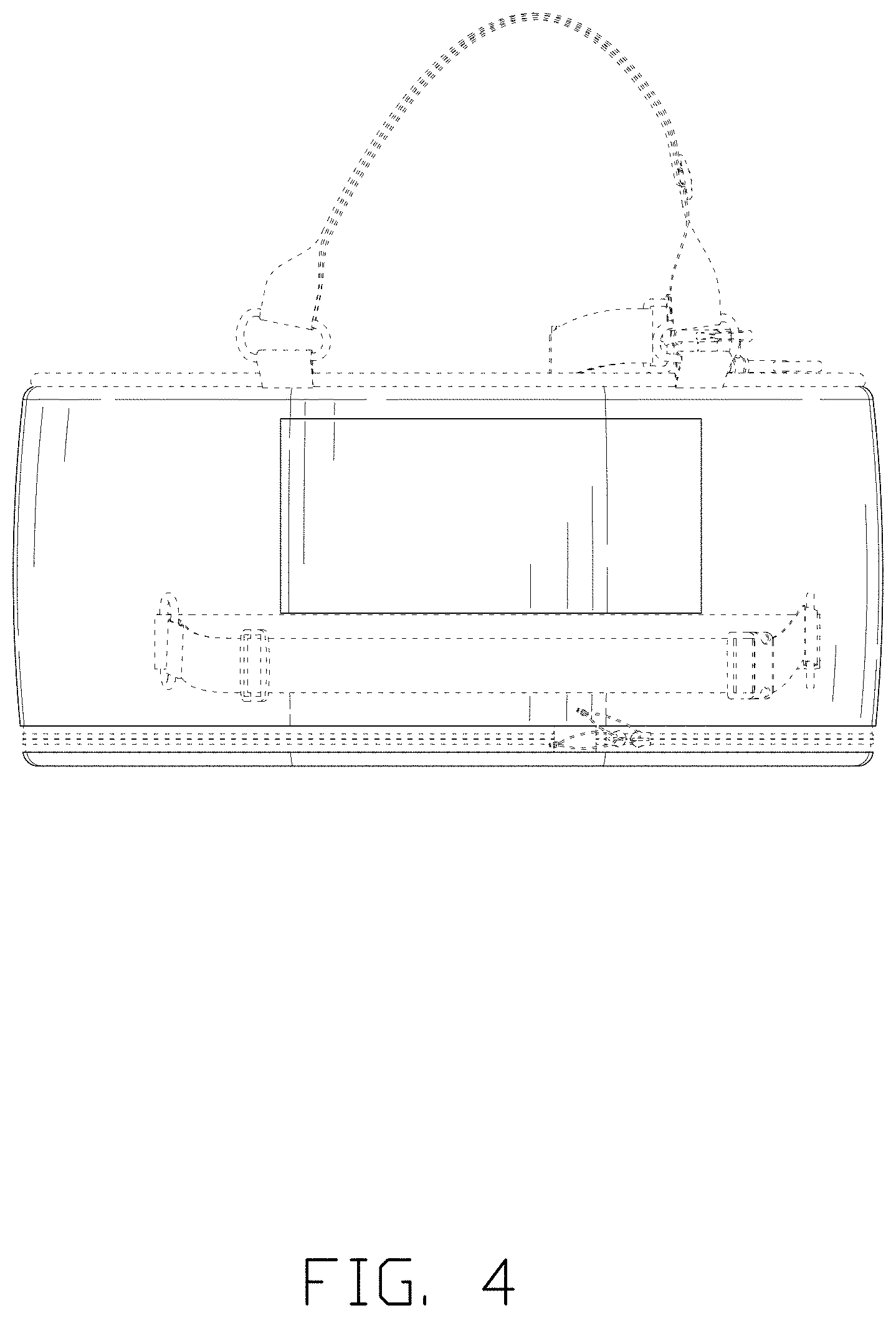 Patent USD1002117 Figure 4 – Dog car seat