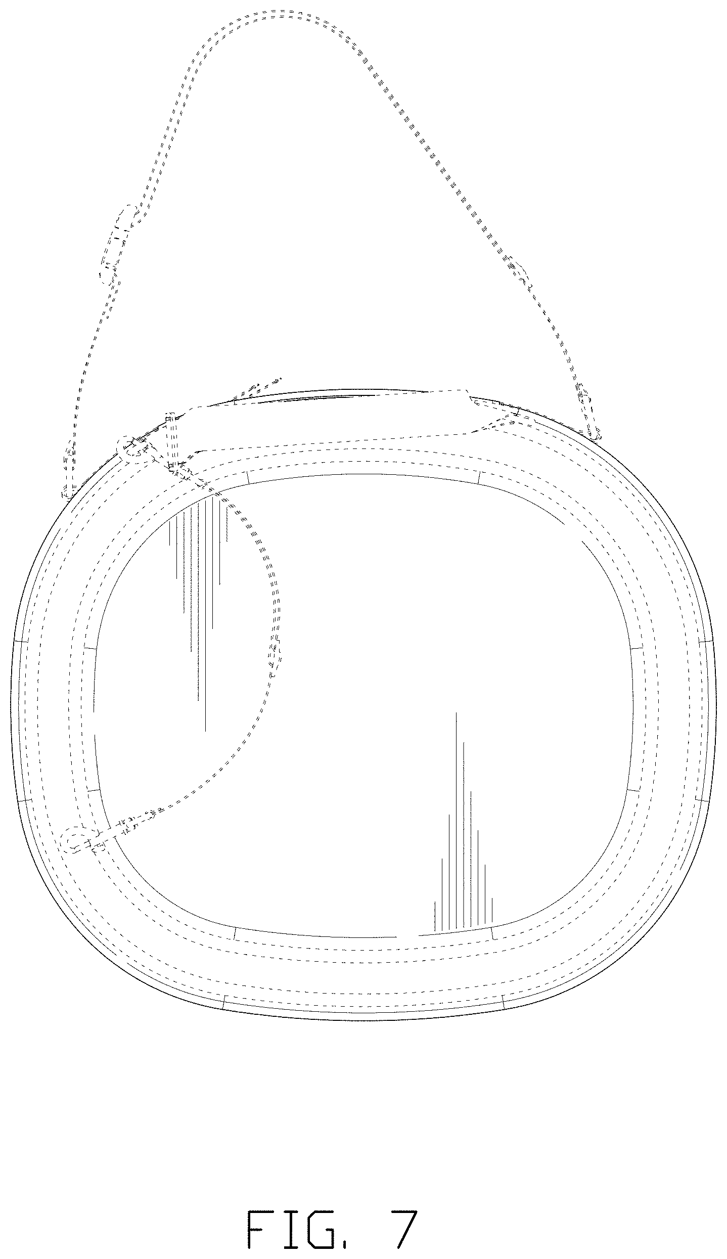 Patent USD1002117 Figure 7 – Dog car seat