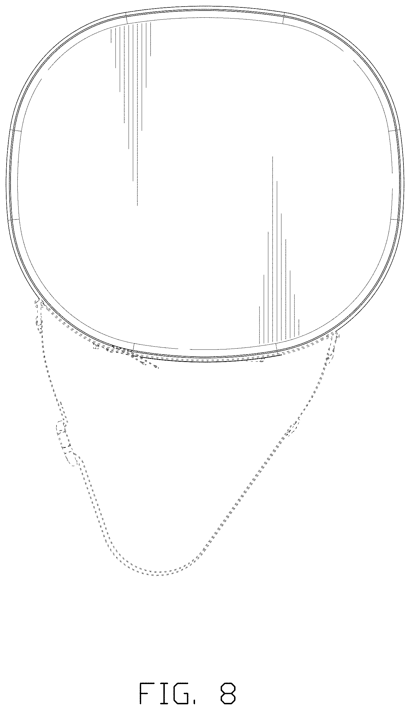 Patent USD1002117 Figure 8 – Dog car seat