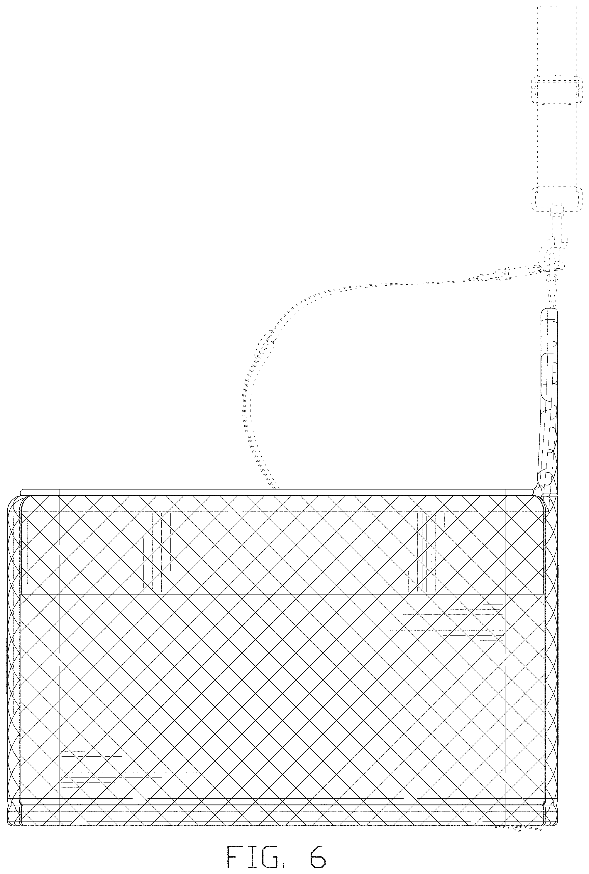 Patent USD1002118 Figure 6 – Dog car seat