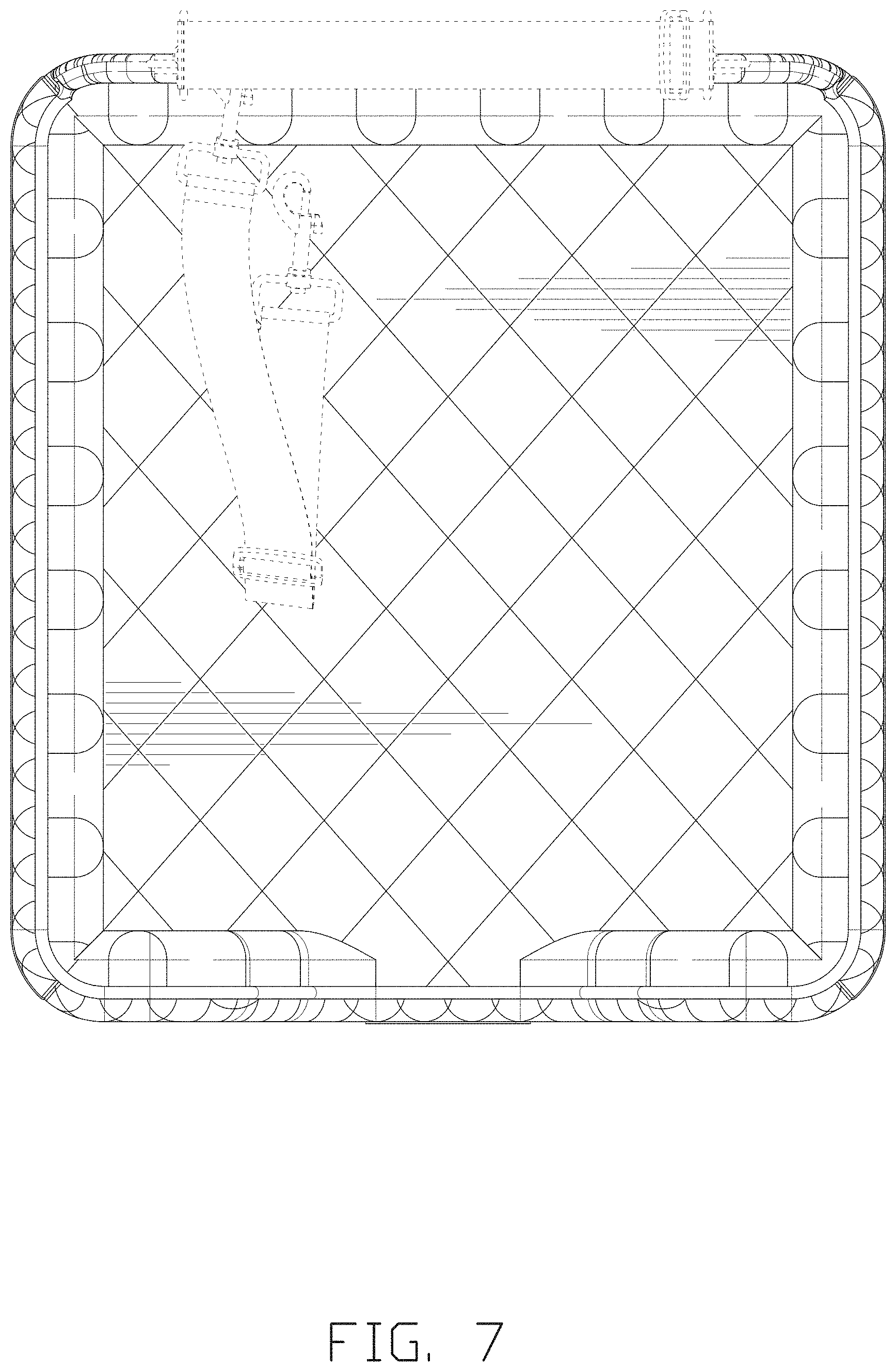 Patent USD1002118 Figure 7 – Dog car seat