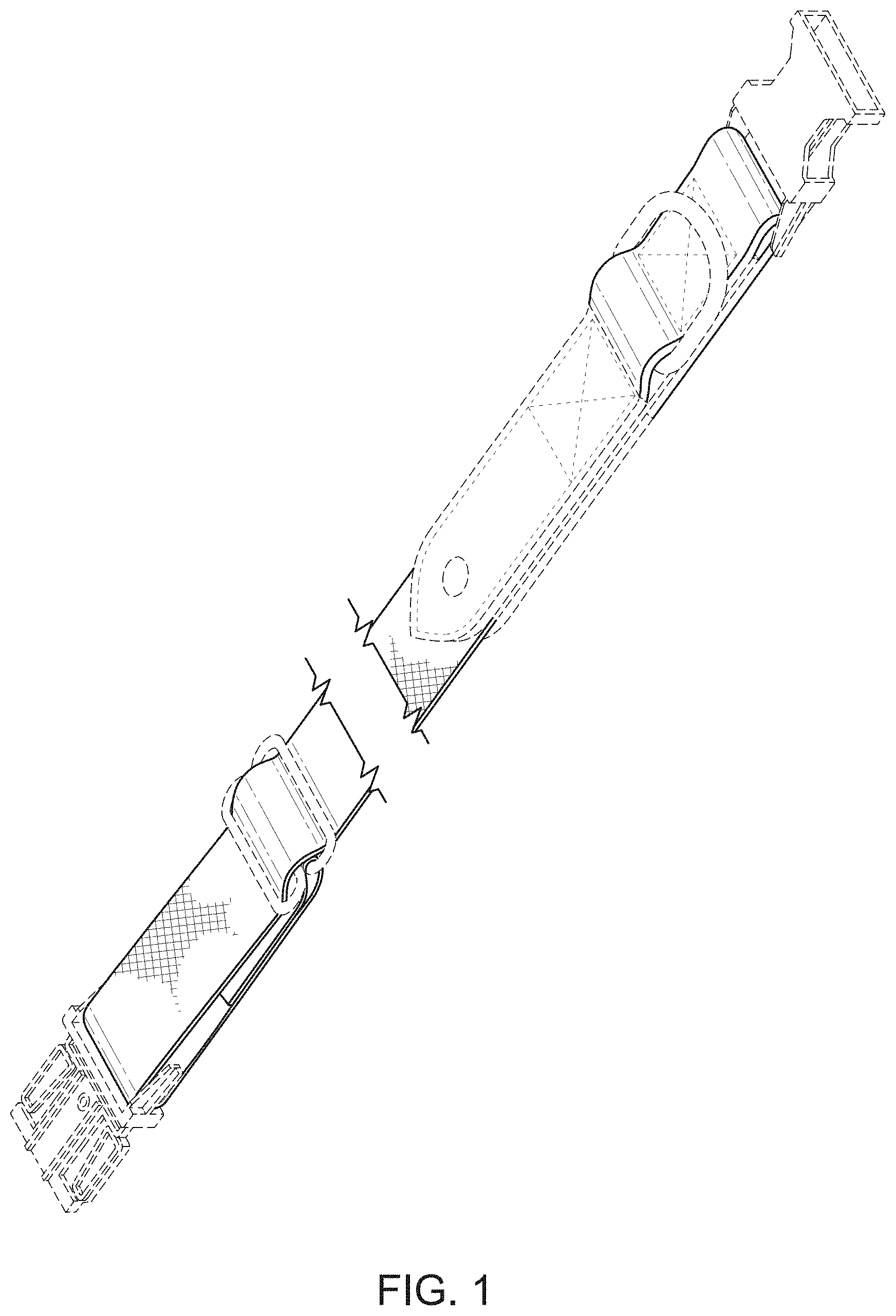 Patent USD1002119 Figure 1 – Dog collar