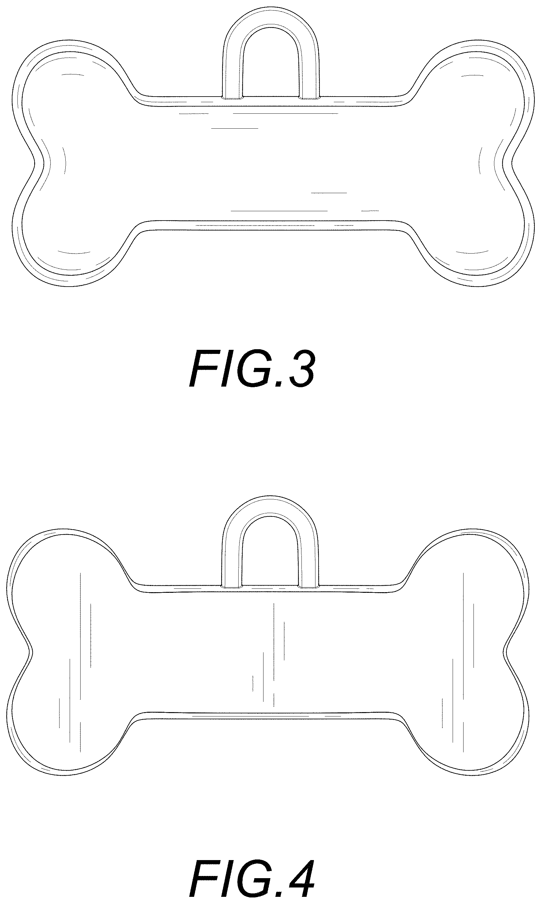 Patent USD1002120 Figure 2 – Dog tag