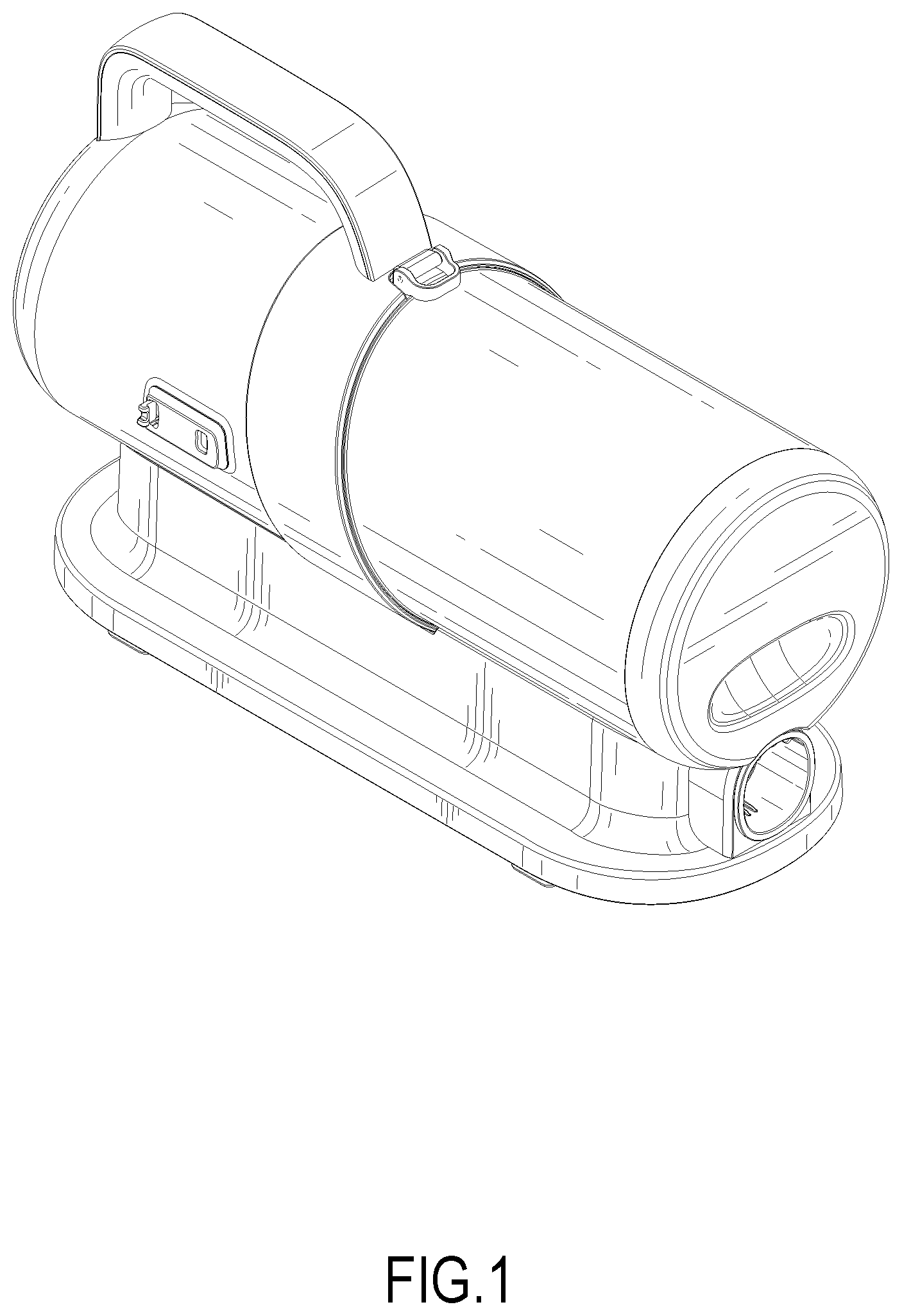 Patent USD1002121 Figure 1 – Pet hair vacuum cleaner
