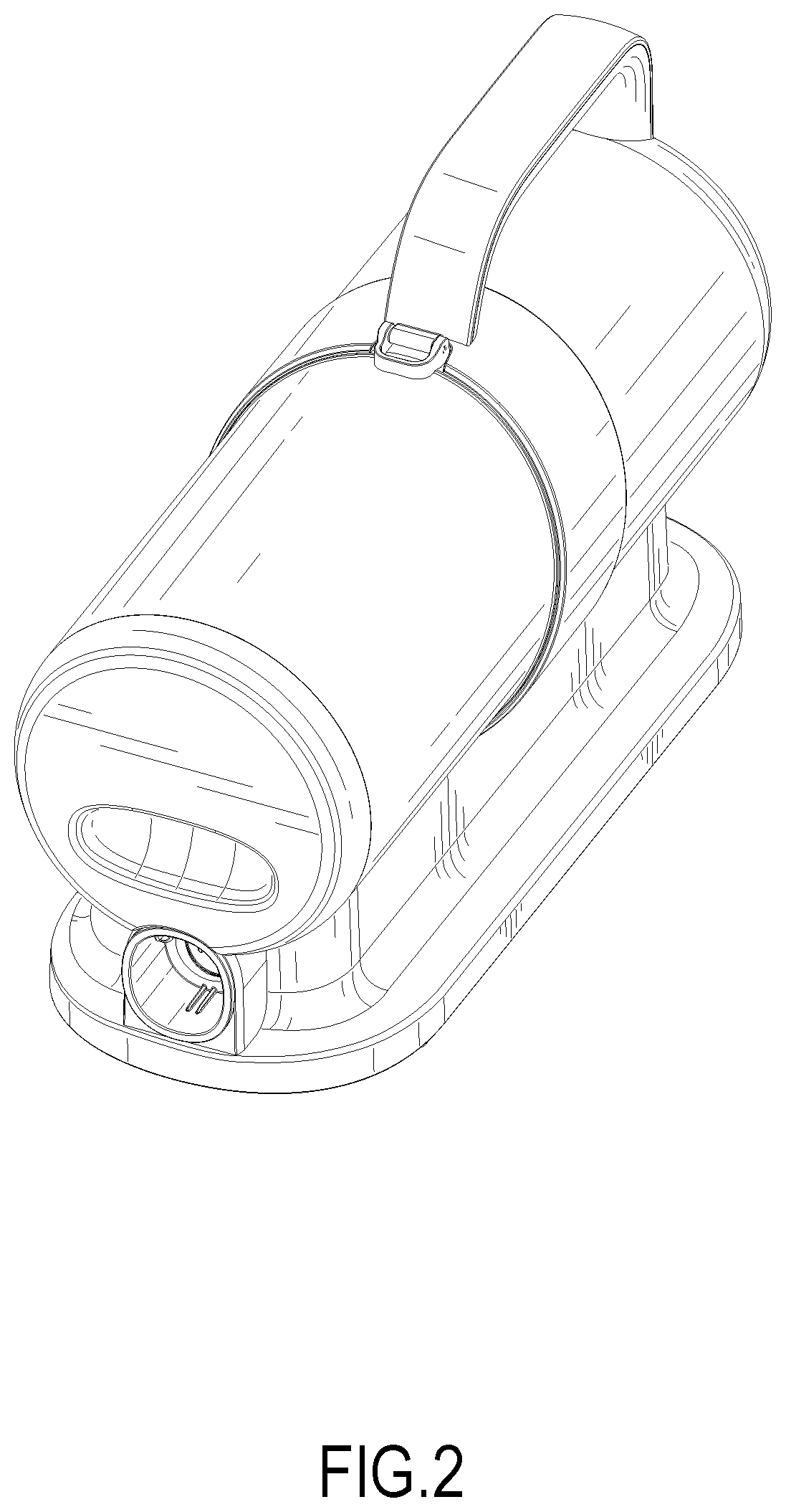 Patent USD1002121 Figure 2 – Pet hair vacuum cleaner