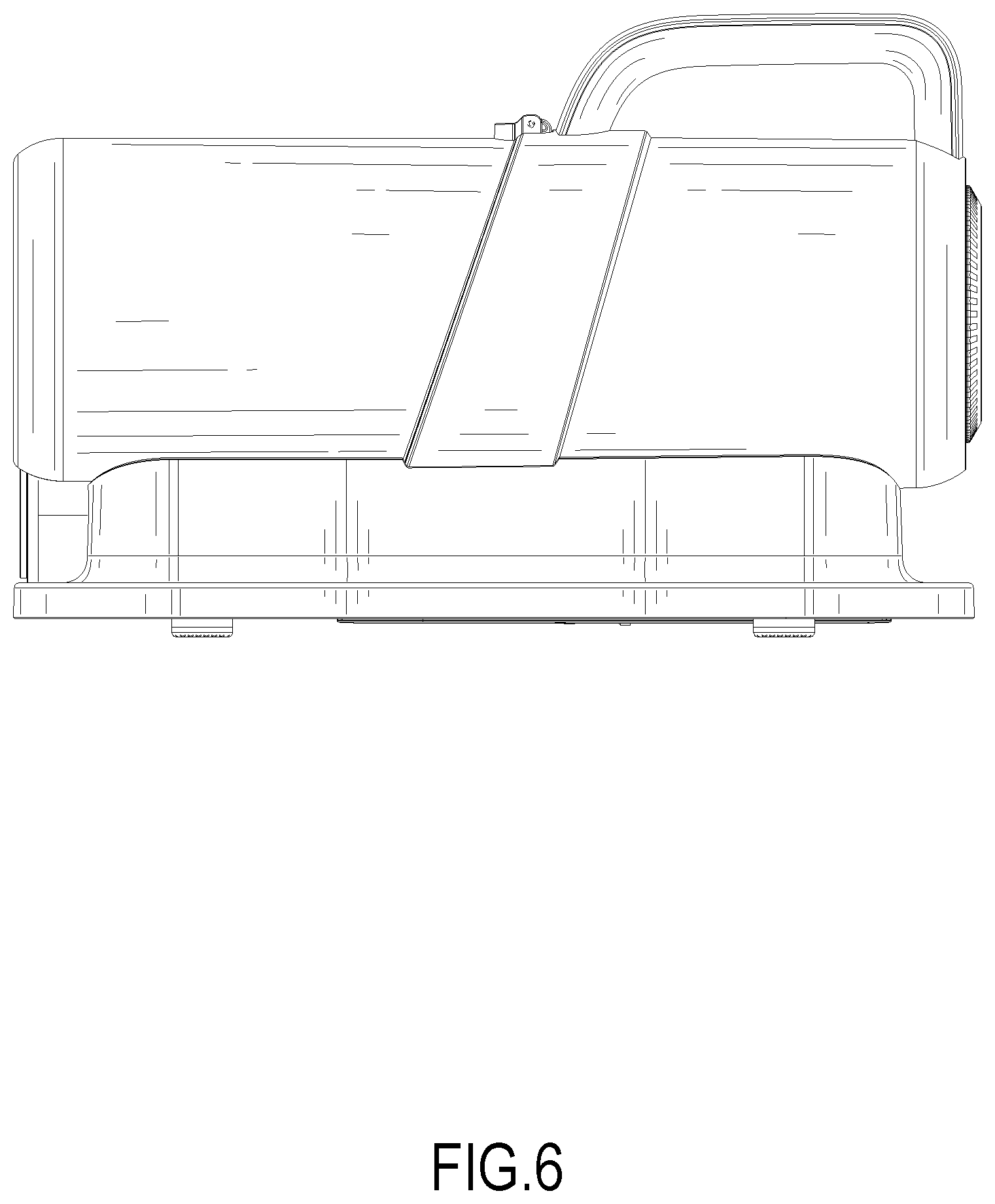 Patent USD1002121 Figure 6 – Pet hair vacuum cleaner