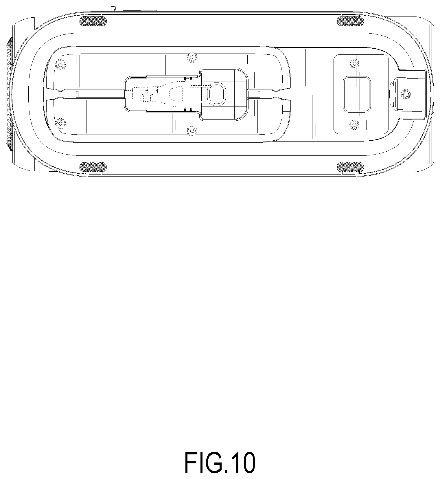 Patent USD1002121 Figure 10 – Pet hair vacuum cleaner