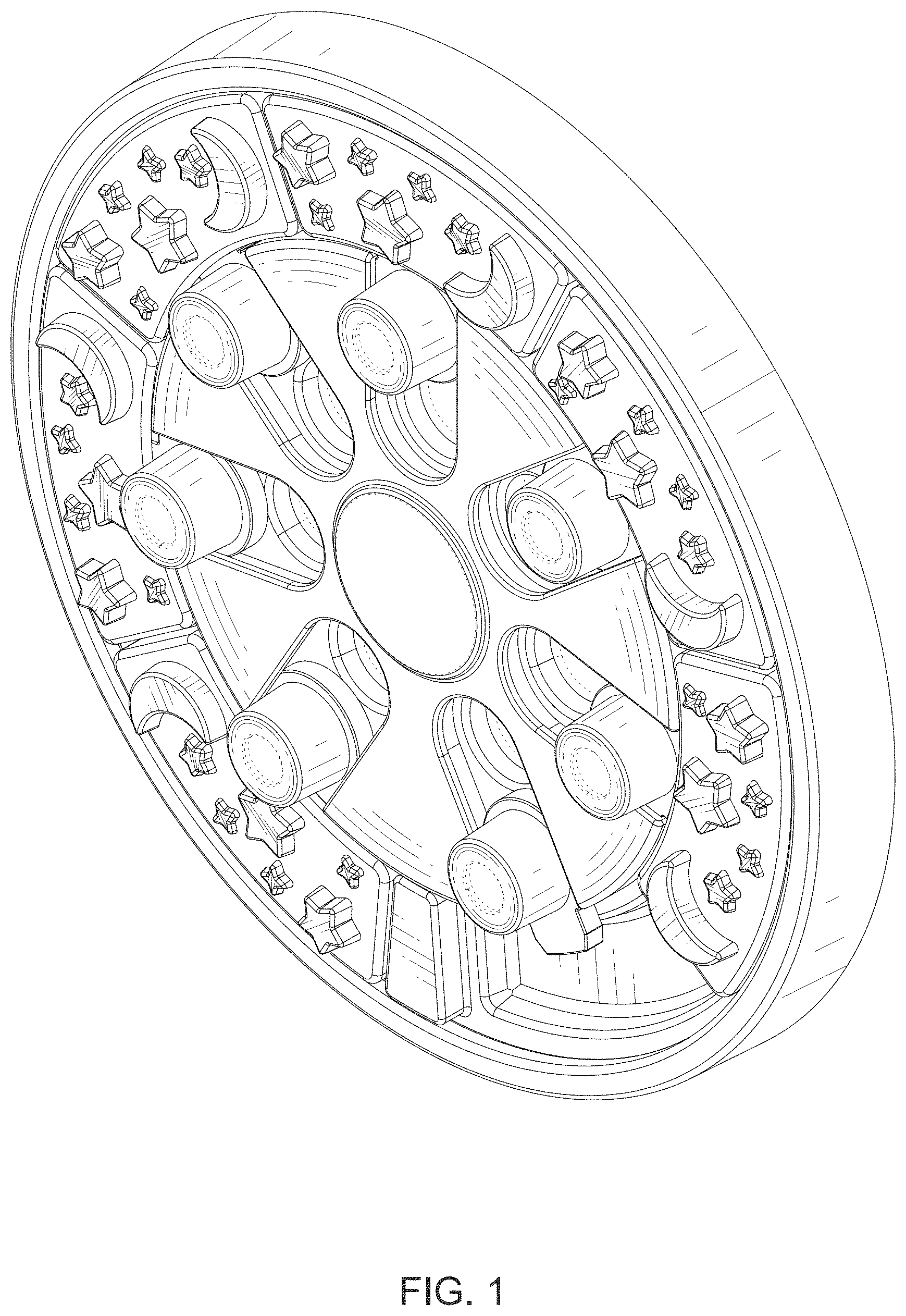 Patent USD1002123 Figure 1 – Educational turntable toy