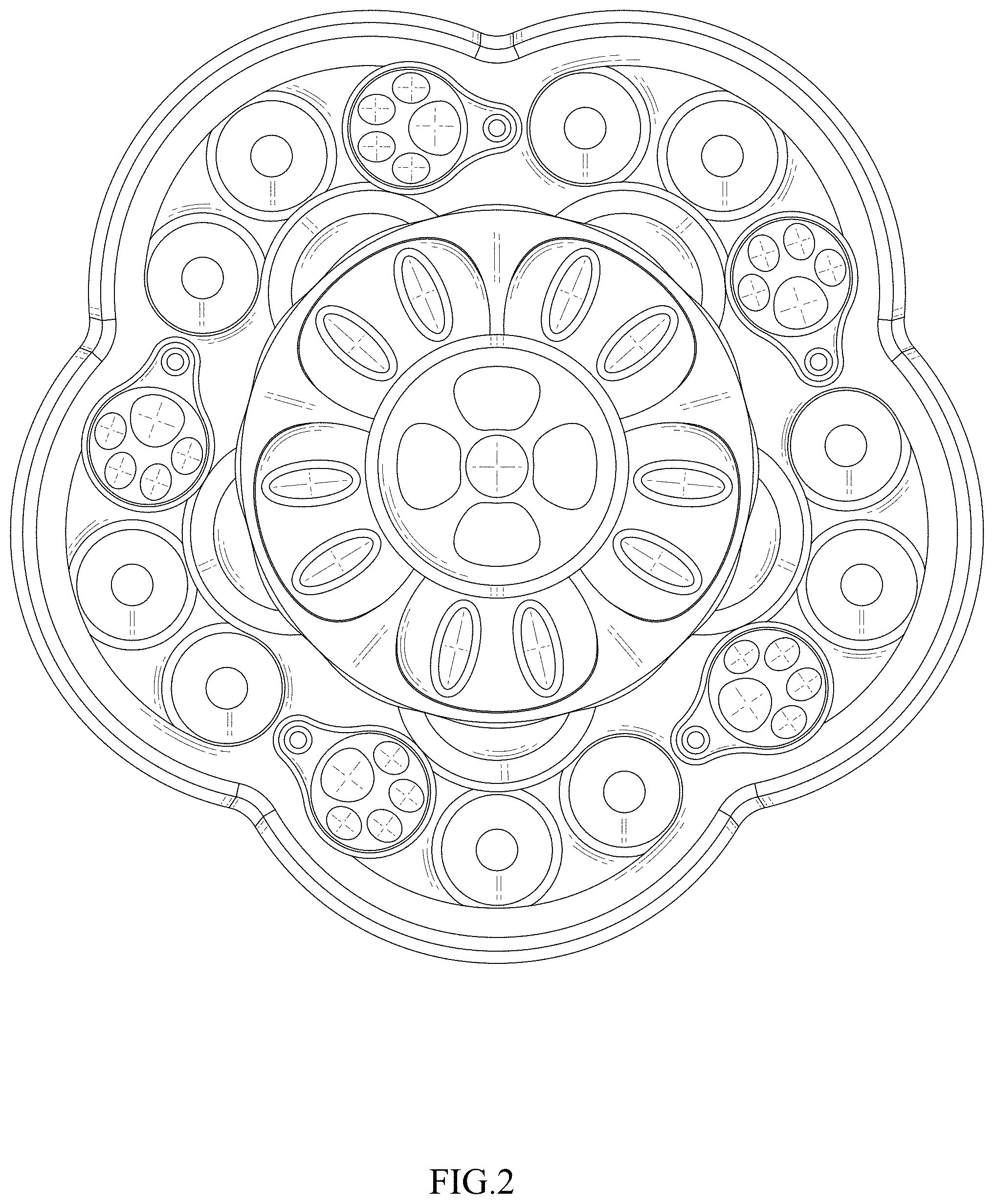 Patent USD1002124 Figure 2 – Toy for animal
