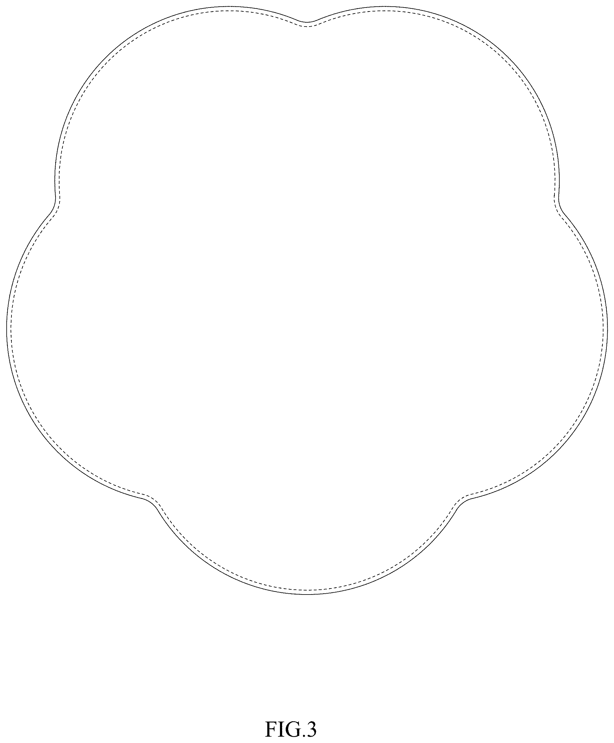 Patent USD1002124 Figure 3 – Toy for animal