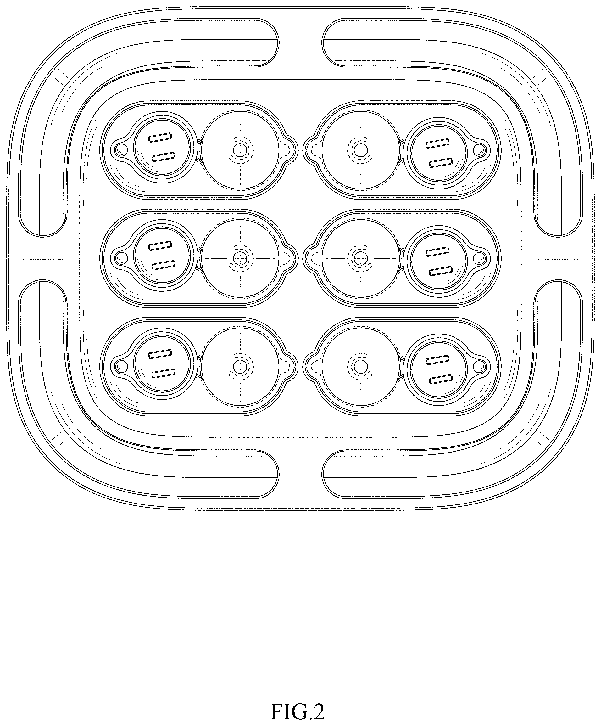 Patent USD1002125 Figure 2 – Toy for animal