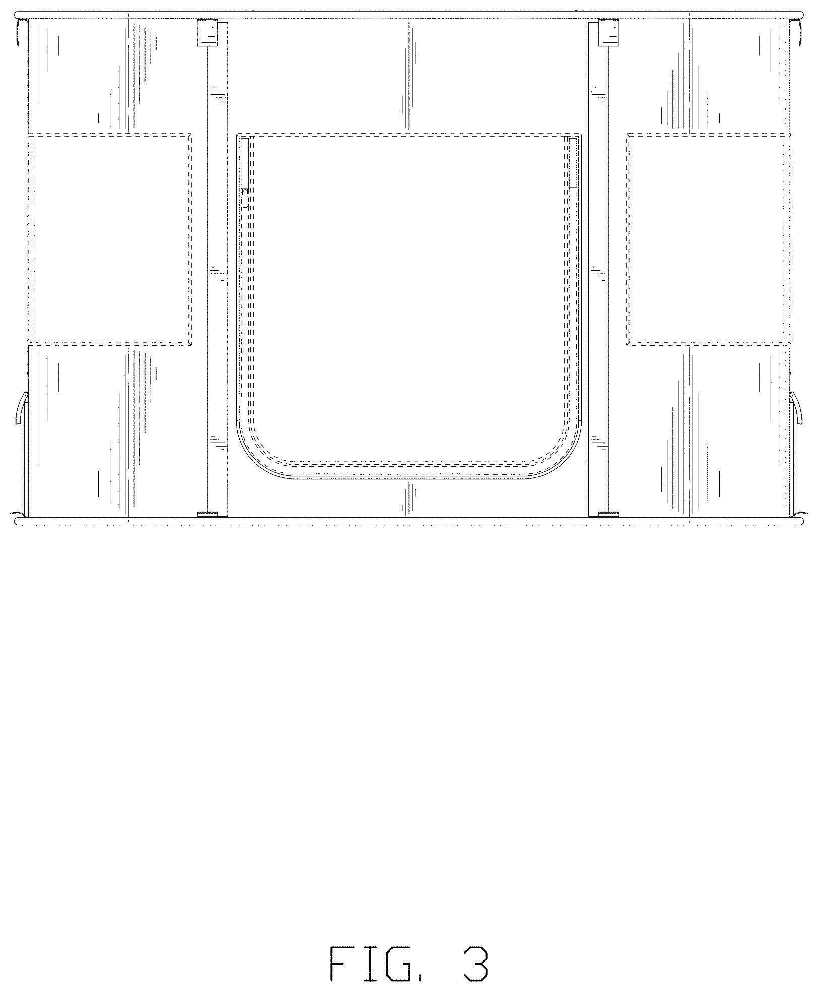 Patent USD1002126 Figure 3 – Pet playpen
