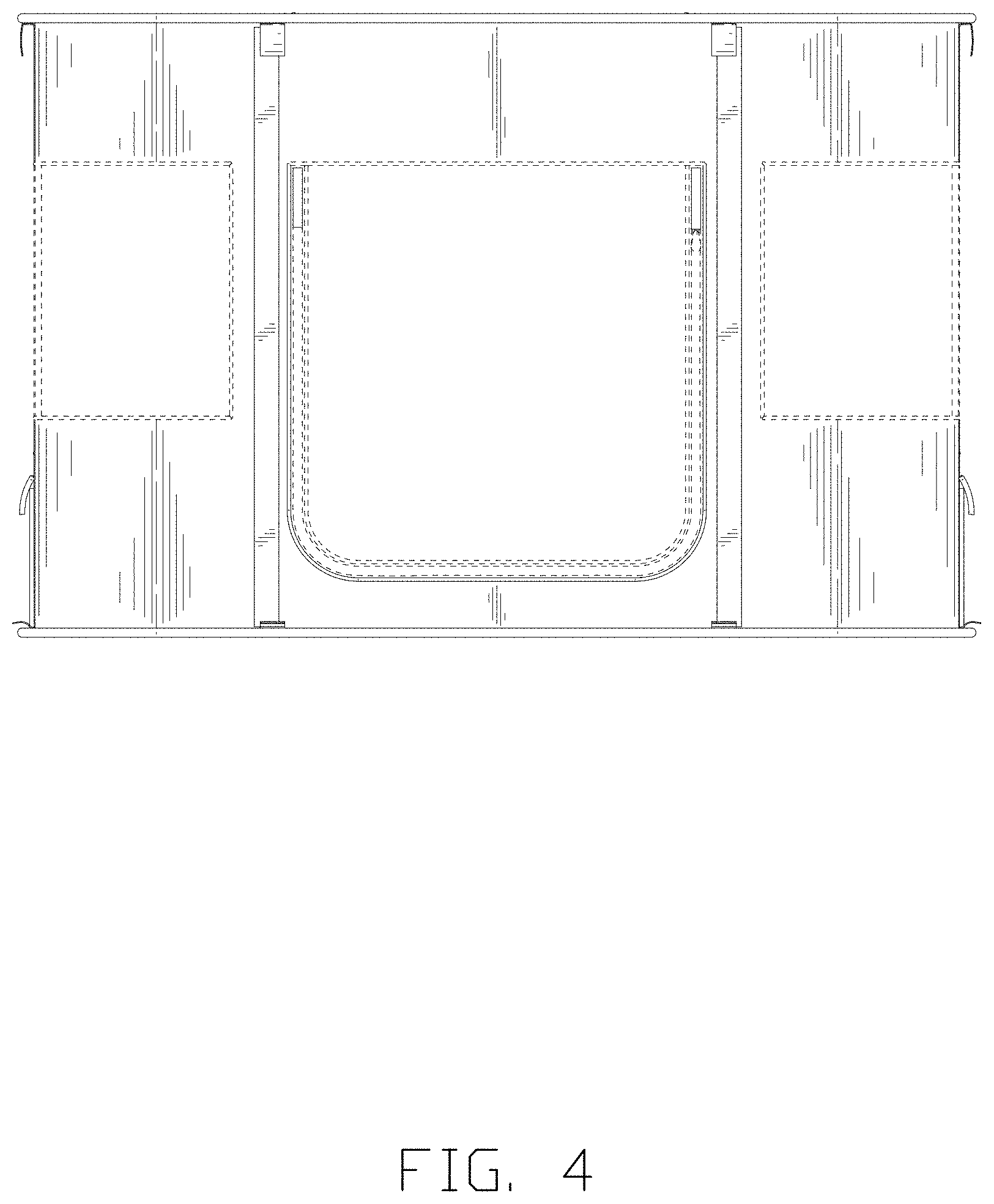 Patent USD1002126 Figure 4 – Pet playpen