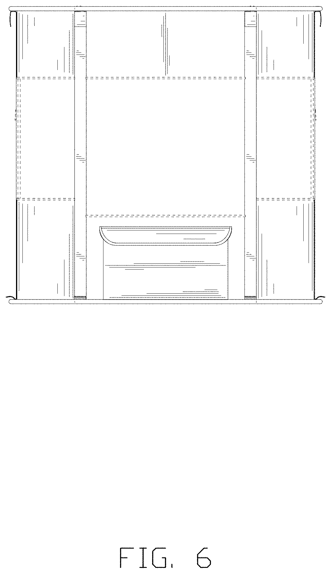 Patent USD1002126 Figure 6 – Pet playpen
