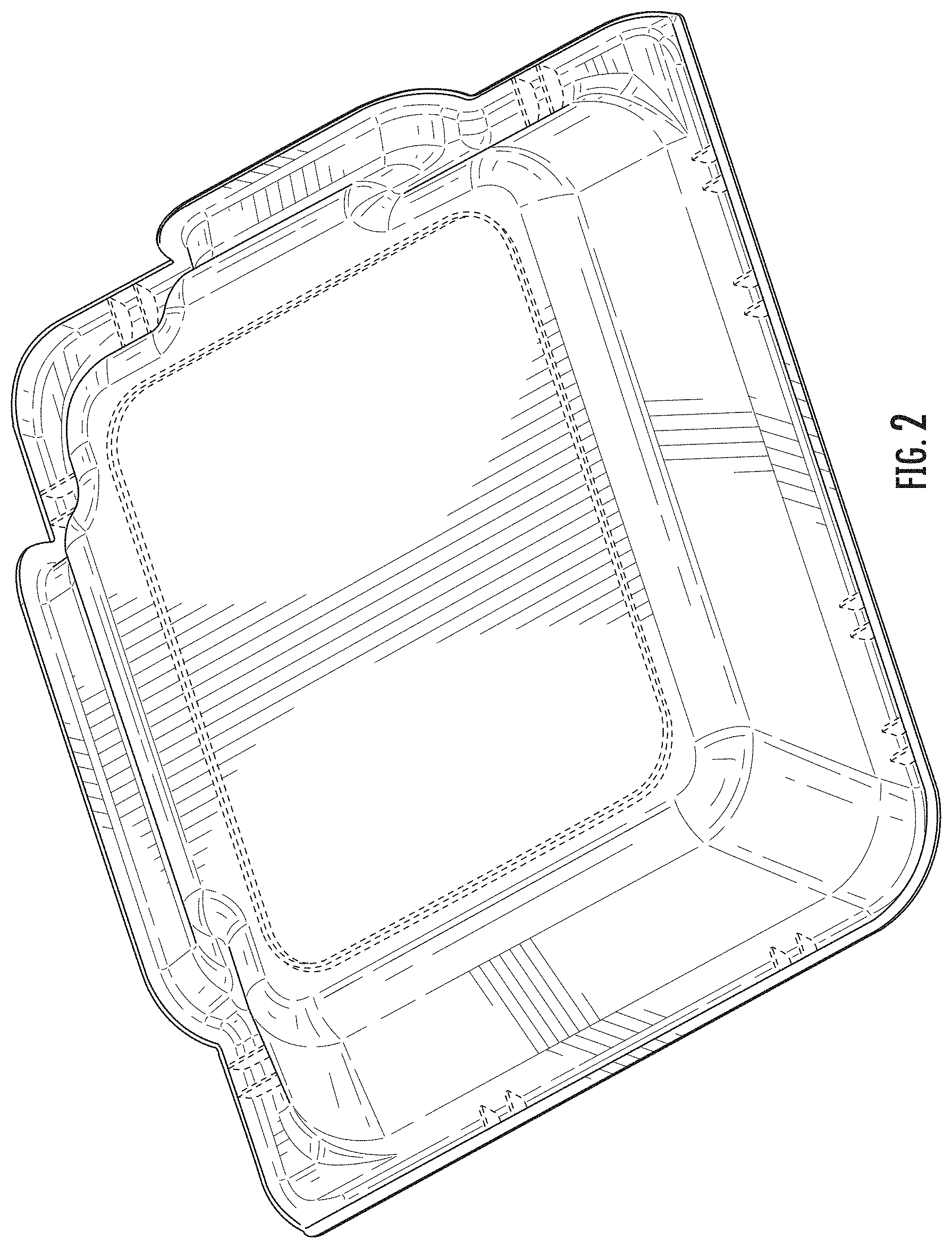 Patent USD1002128 Figure 2 – Litter box