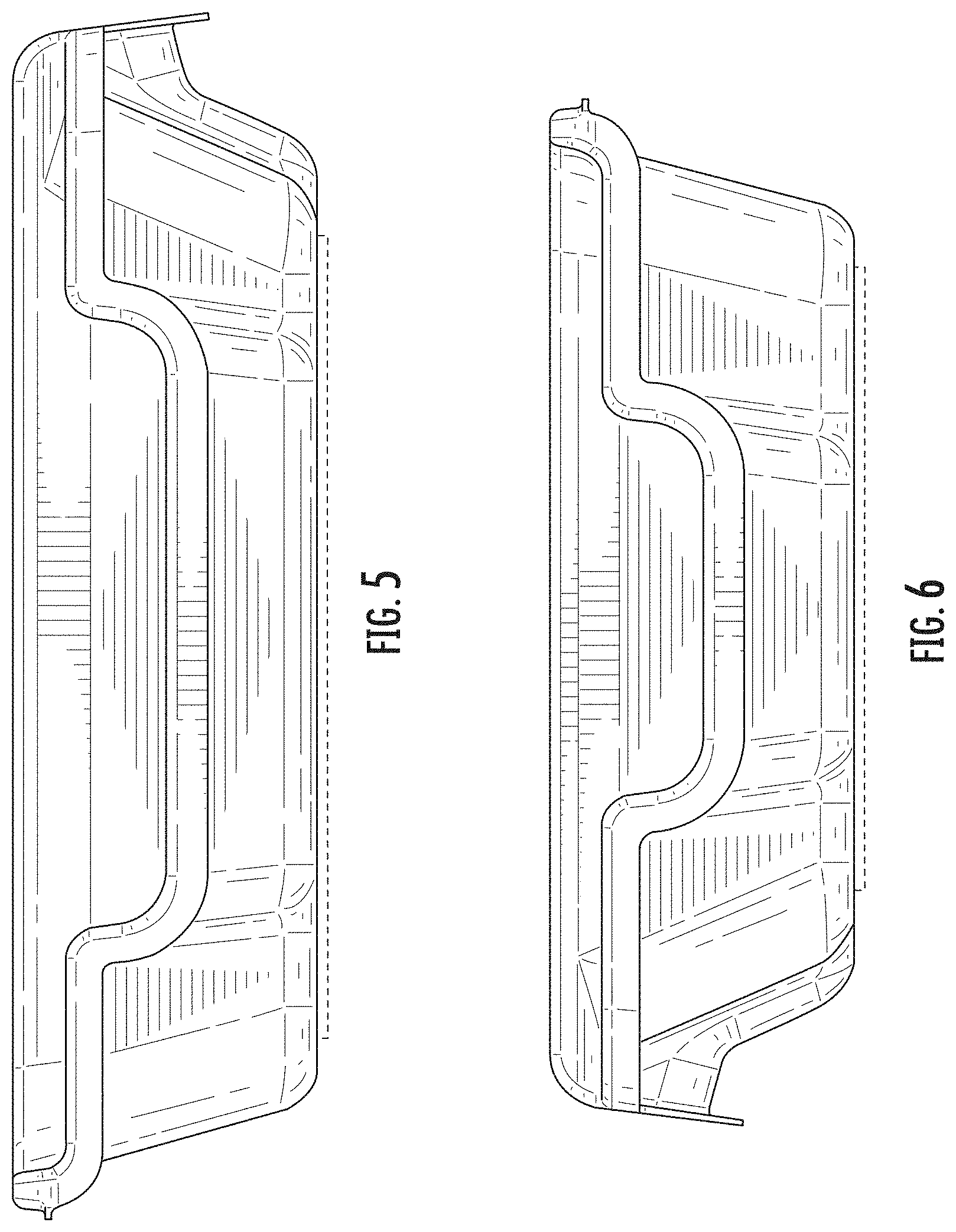 Patent USD1002128 Figure 5 – Litter box