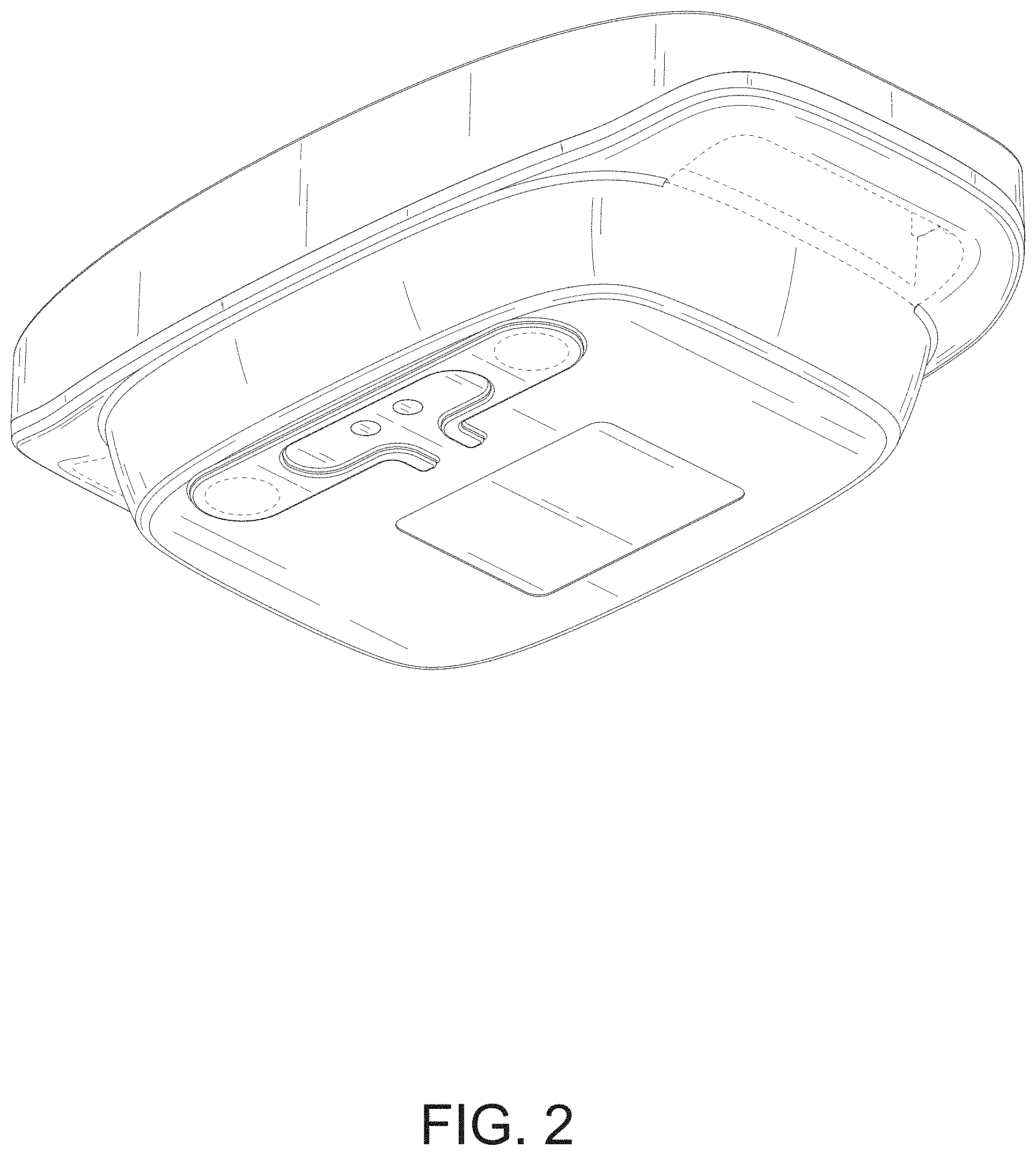 Patent USD1002129 Figure 2 – Receiver of dog training collar