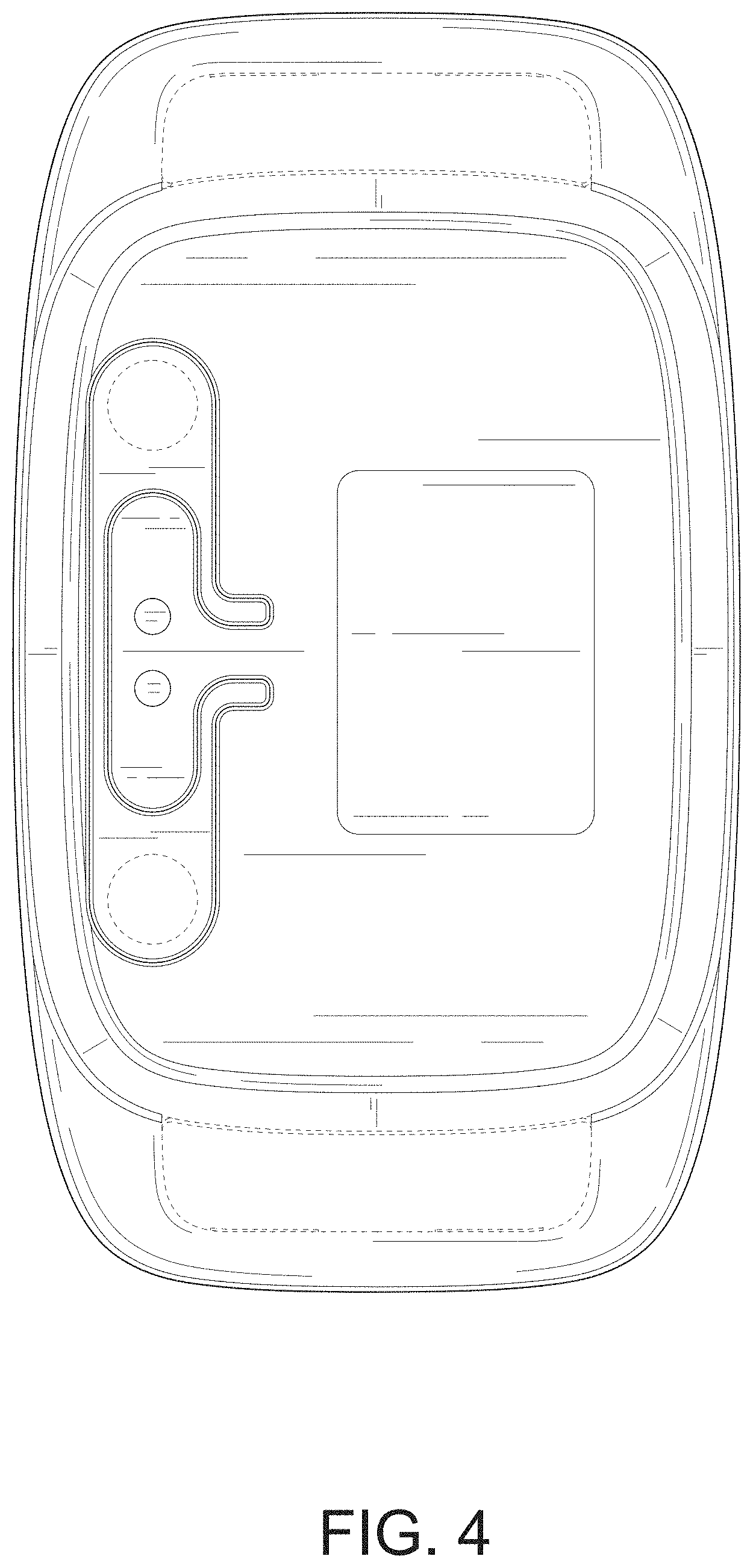 Patent USD1002129 Figure 4 – Receiver of dog training collar