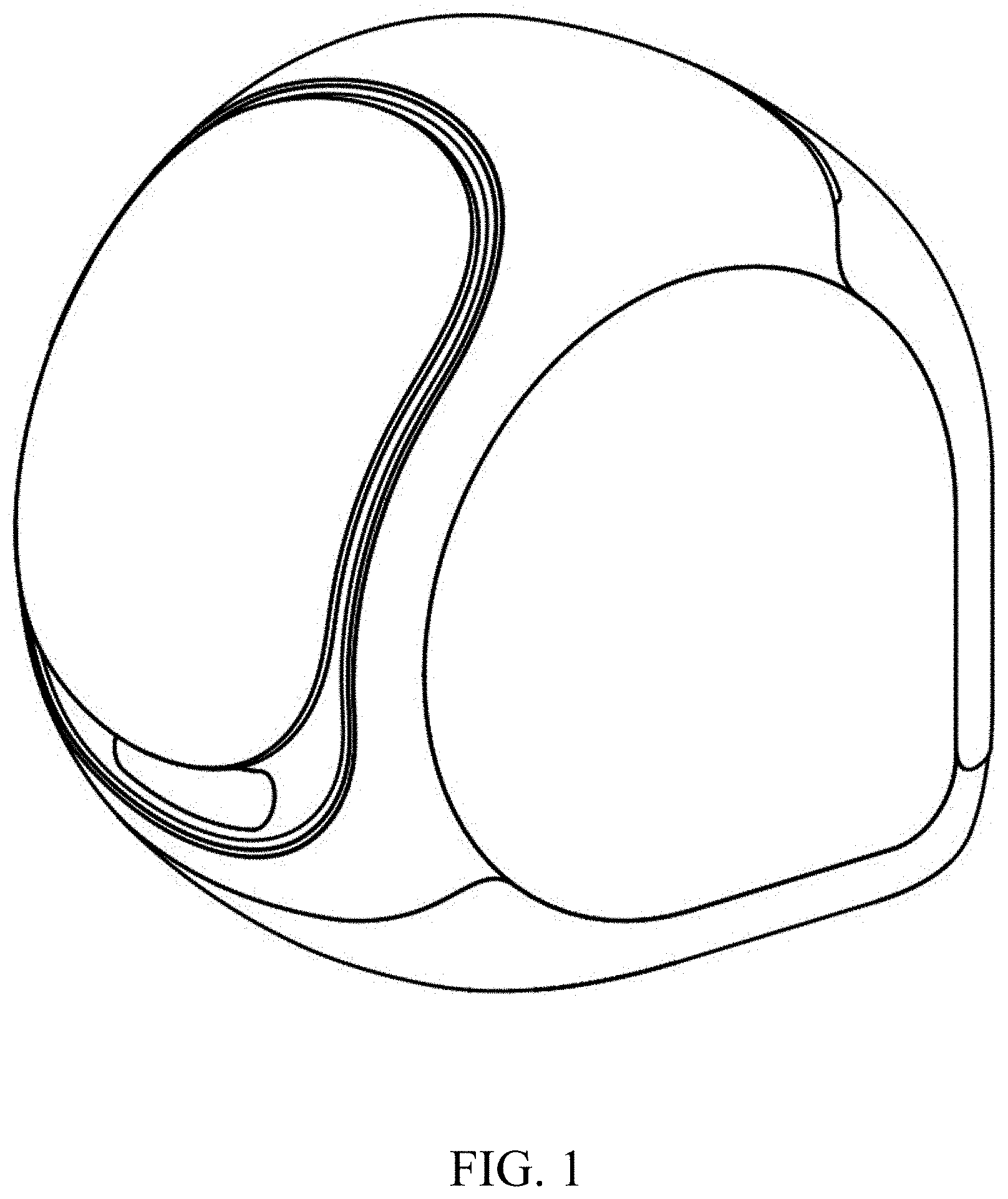 Patent USD1002130 Figure 1 – Washing machine