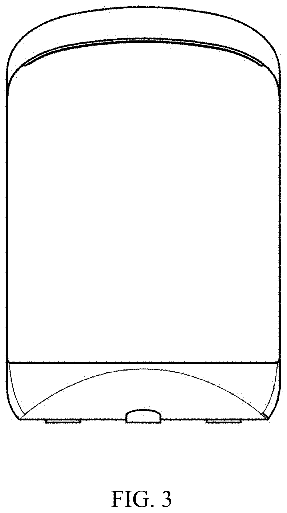 Patent USD1002130 Figure 3 – Washing machine